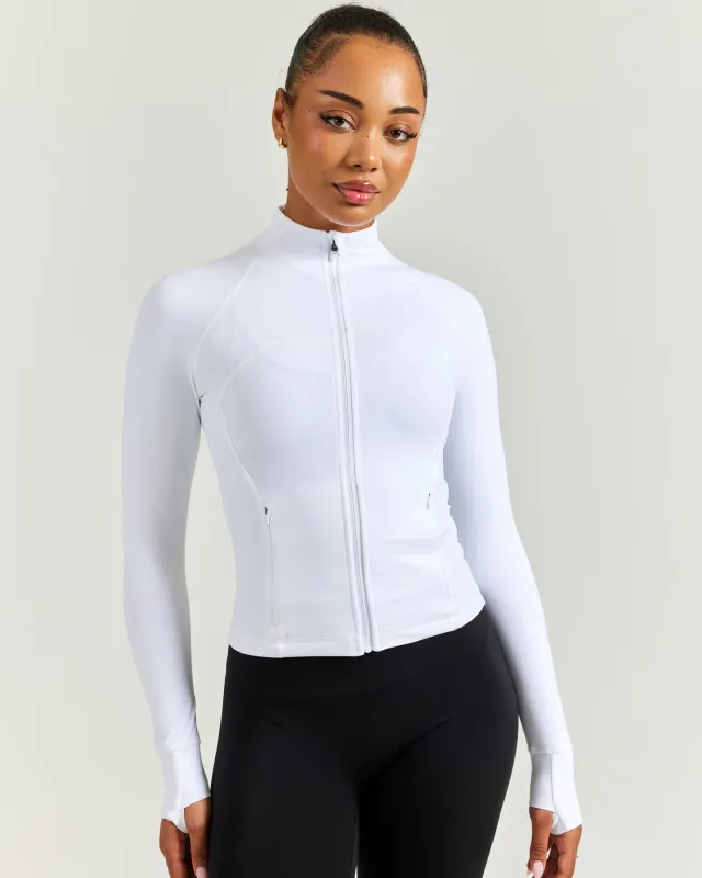 Airey Jacket - White sold by Elite Eleven