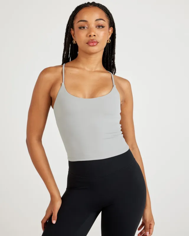 Airey Tank - Moon Grey sold by Elite Eleven