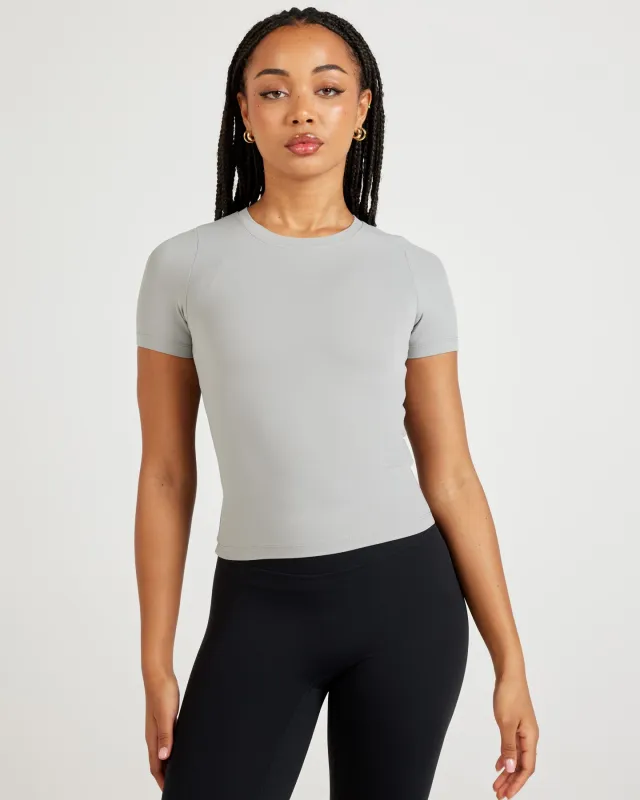 Airey Tee - Moon Grey sold by Elite Eleven