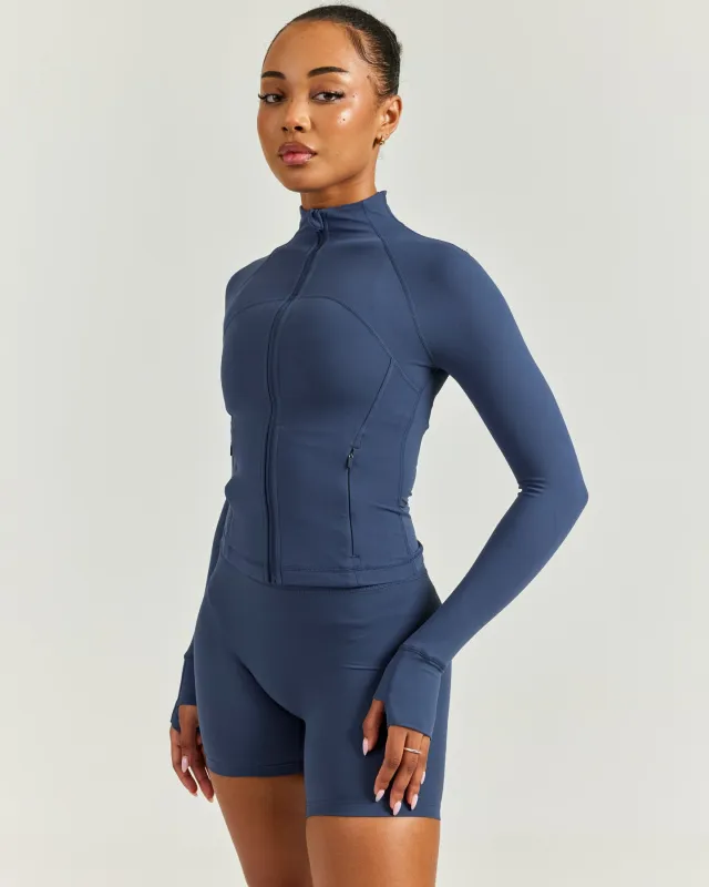 Airey Jacket - Mid Blue sold by Elite Eleven