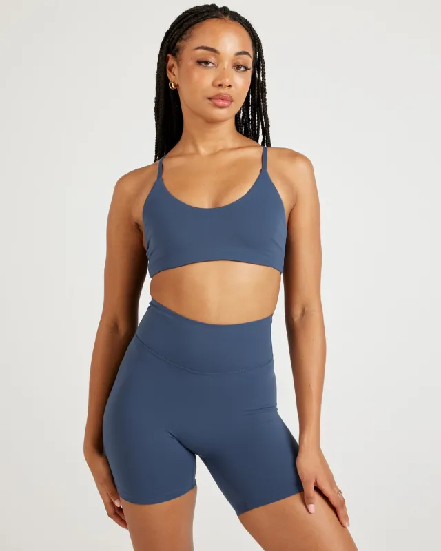Airey Micro Bra - Mid Blue sold by Elite Eleven