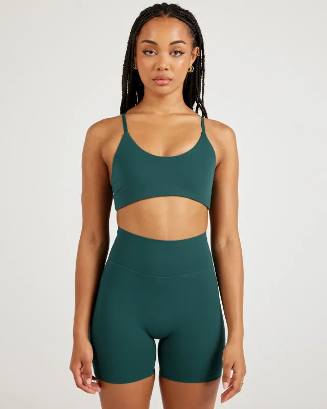 Airey Micro Bra - Emerald Green sold by Elite Eleven
