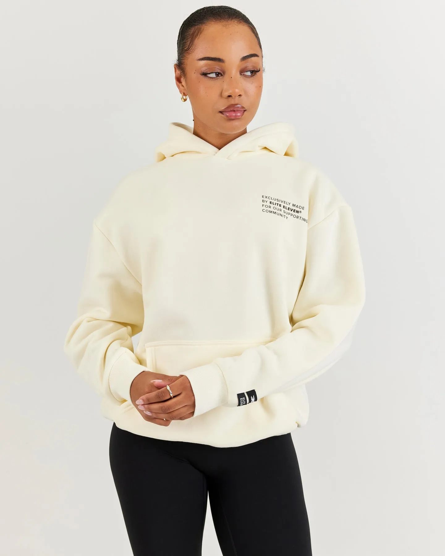 Community Hoodie V2 - Vanilla Cream sold by Elite Eleven product image thumbnail 2