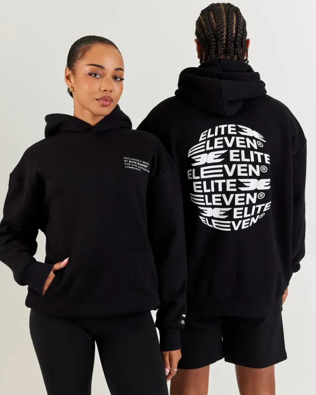 Community Hoodie V2 - Black sold by Elite Eleven