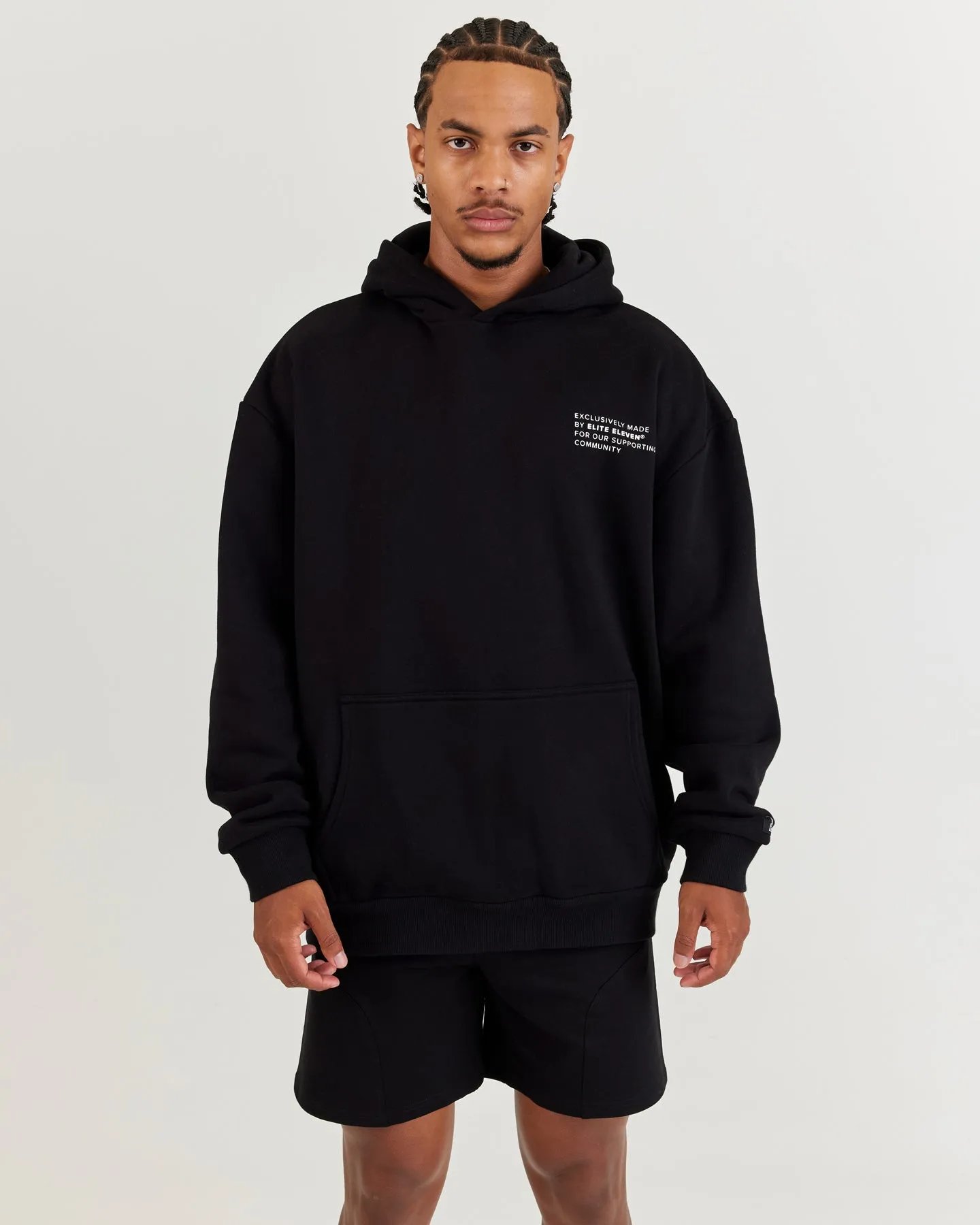 Community Hoodie V2 - Black sold by Elite Eleven product image thumbnail 4