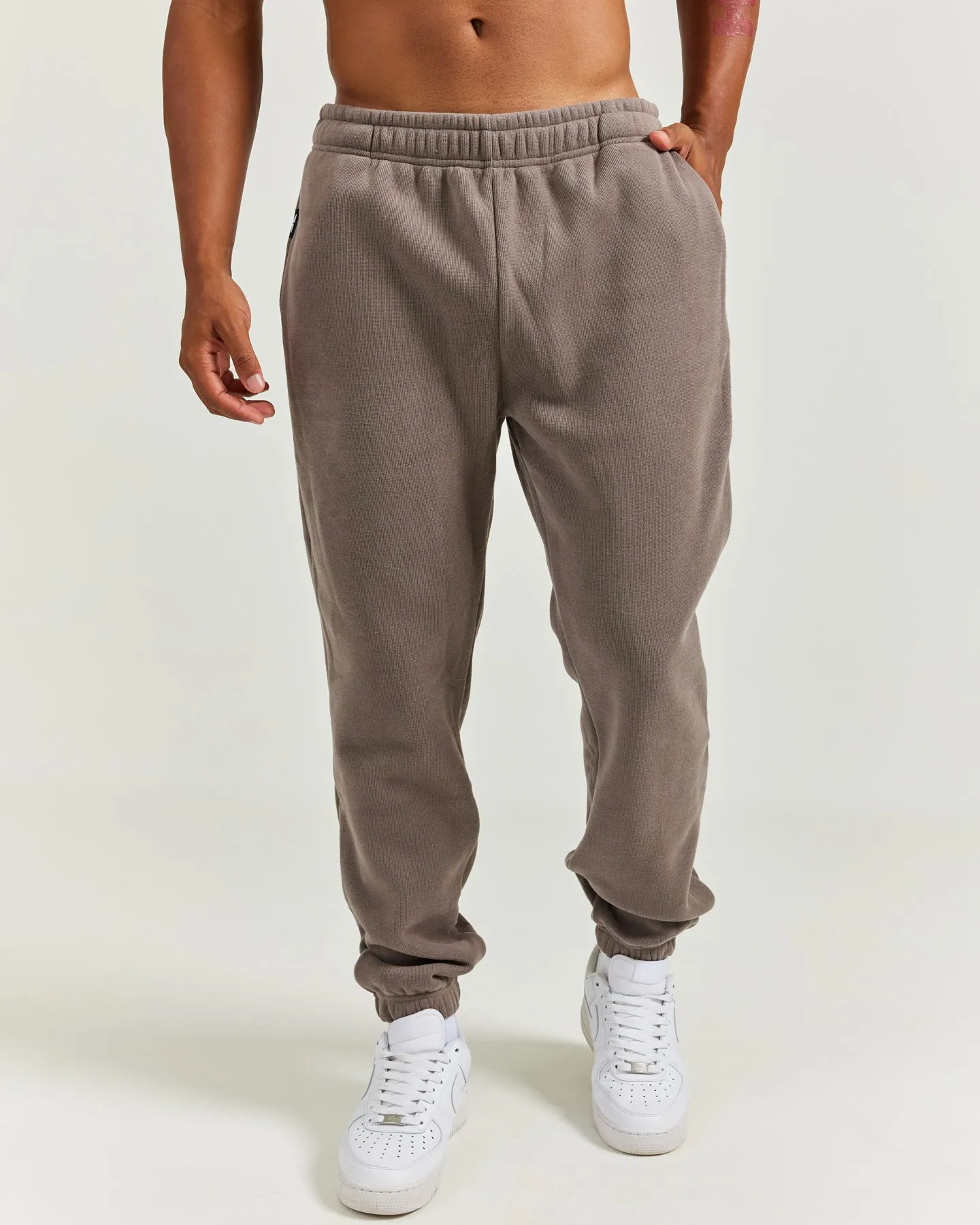 Heavy Weave Joggers - Brown sold by Elite Eleven