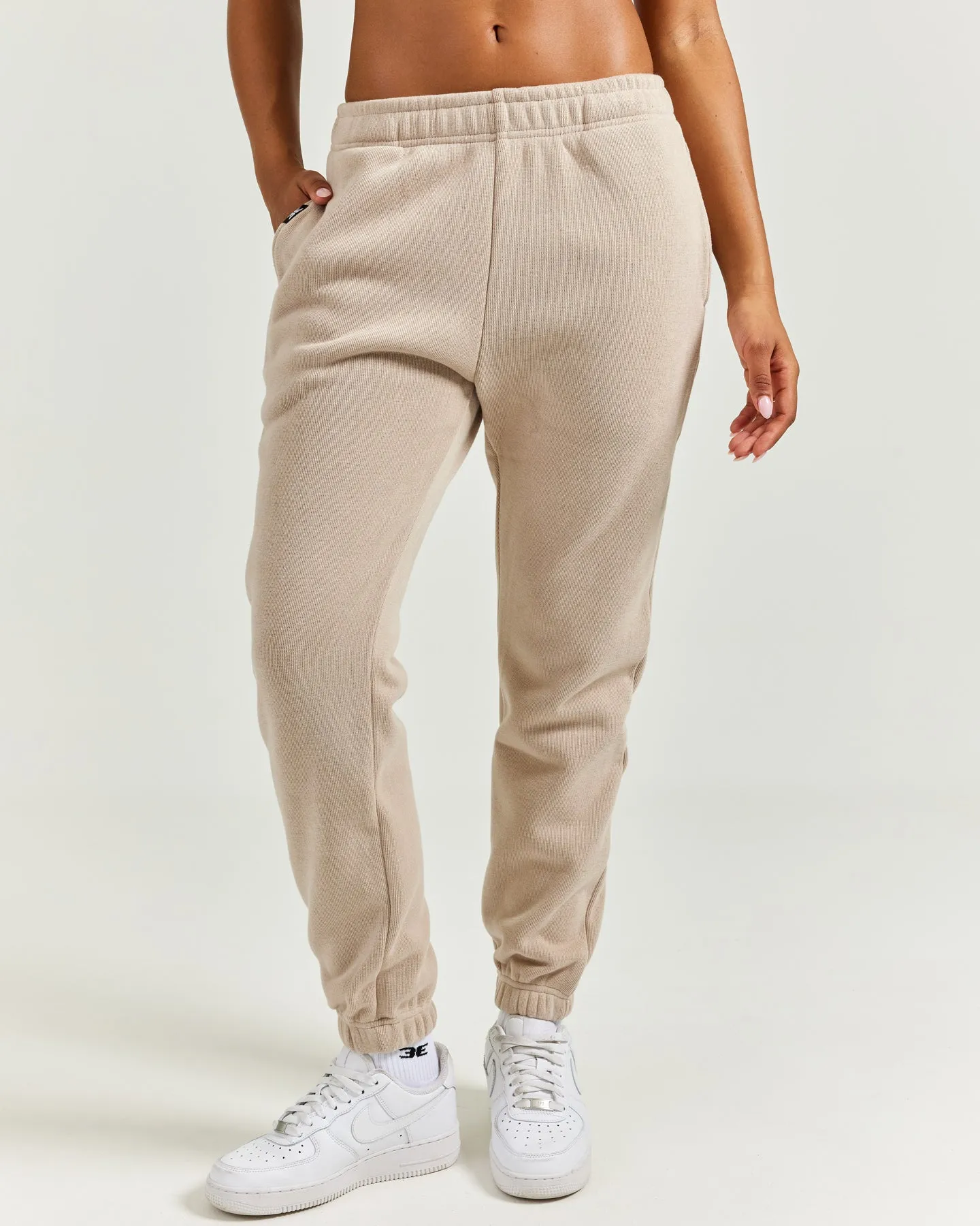 Heavy Weave Joggers - Taupe sold by Elite Eleven product image thumbnail 5
