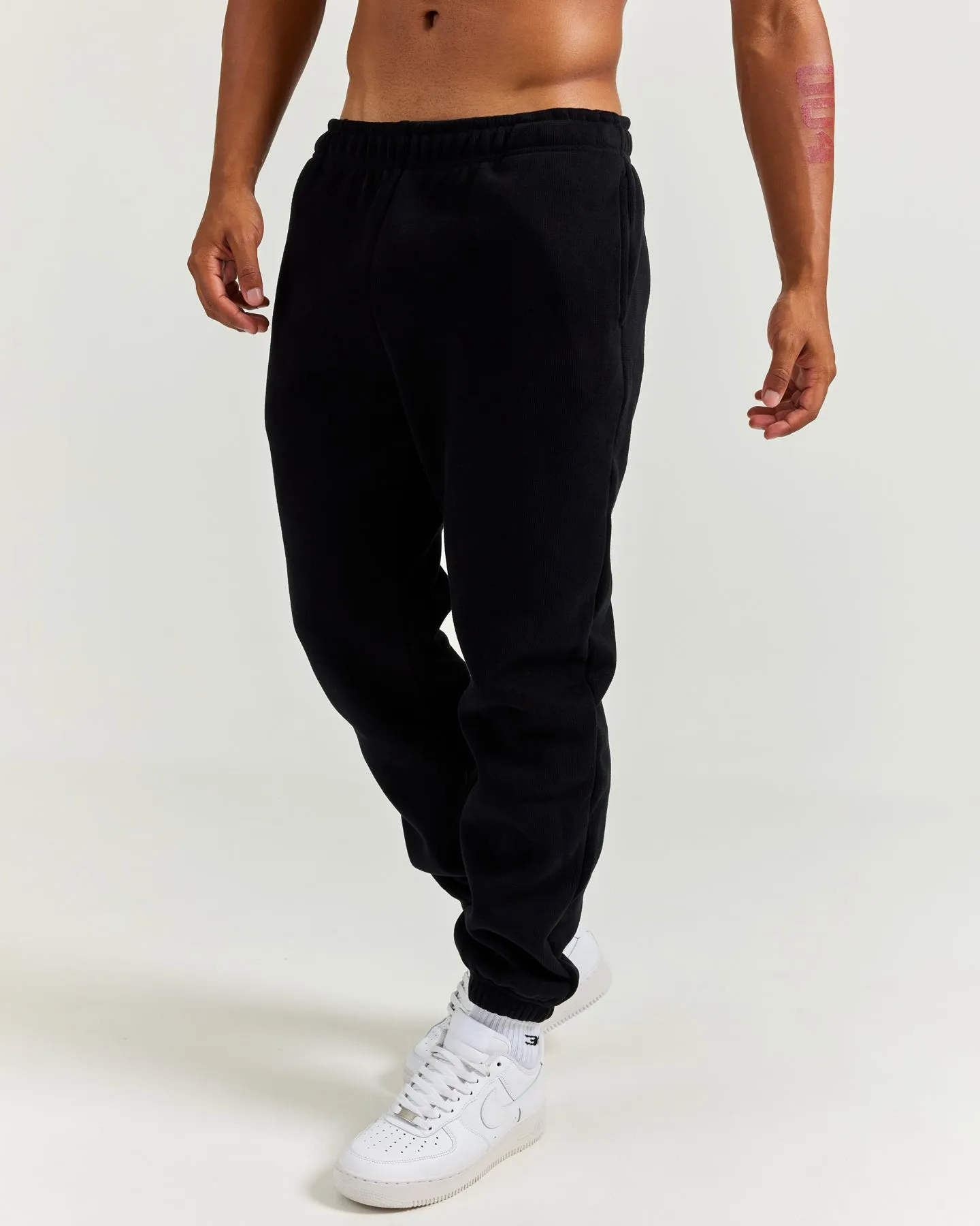 Heavy Weave Joggers - Black sold by Elite Eleven product image thumbnail 2