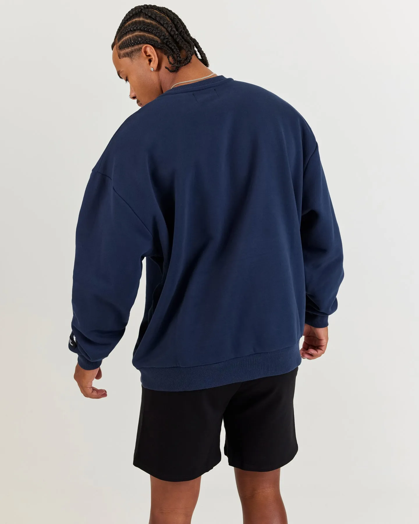 Athletics Club Block Crewneck - Navy sold by Elite Eleven product image thumbnail 5