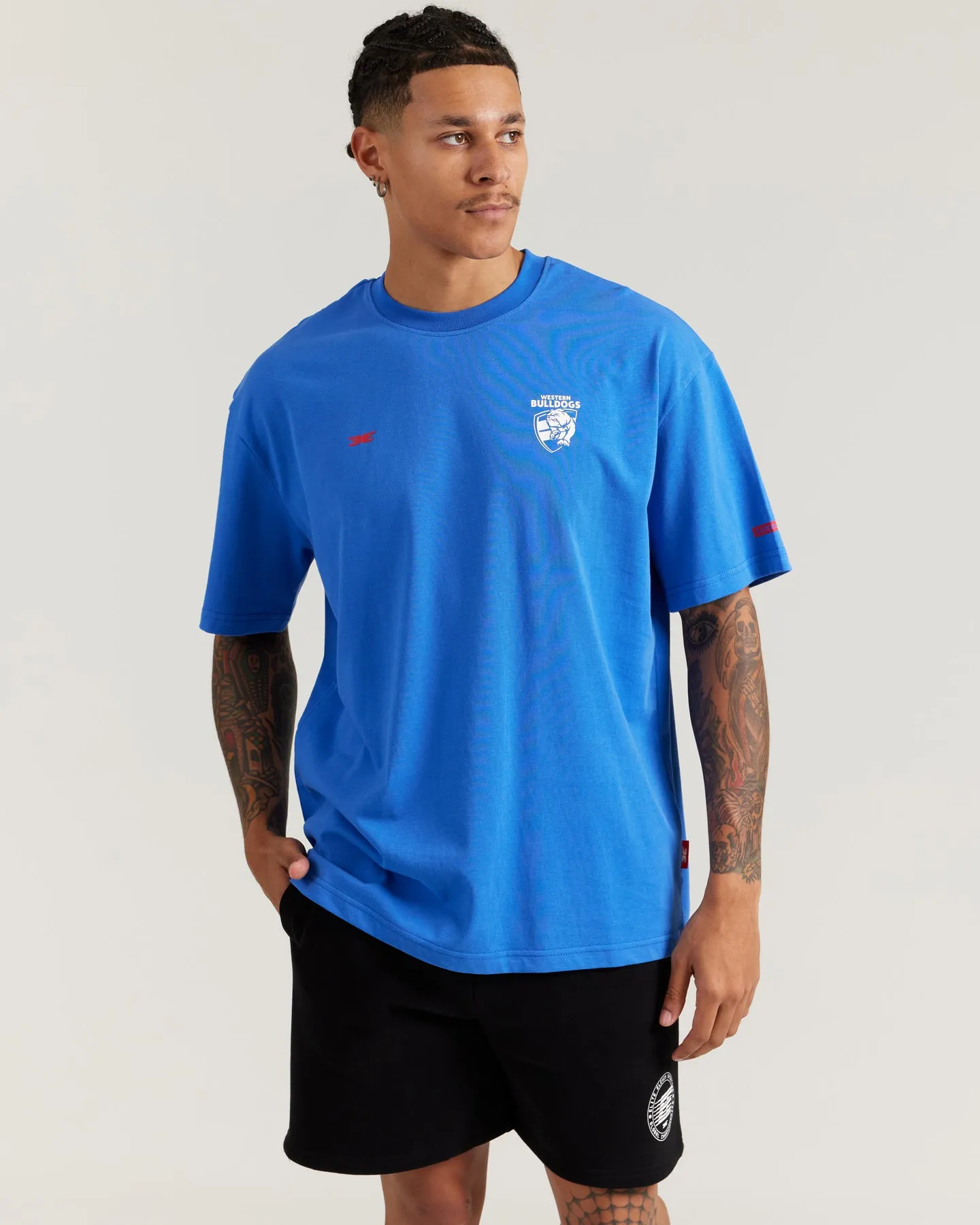 AFL x EE Oversized Tee - Western Bulldogs sold by Elite Eleven product image thumbnail 2