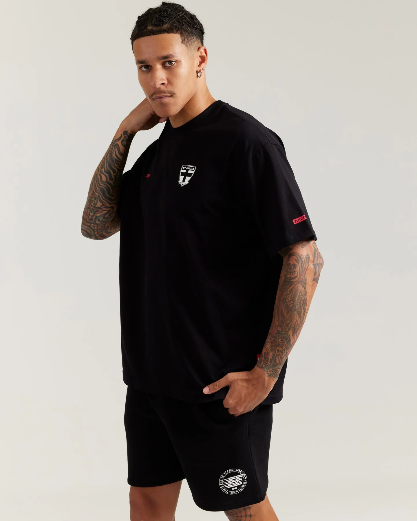 AFL x EE Oversized Tee - St Kilda sold by Elite Eleven product image thumbnail 2