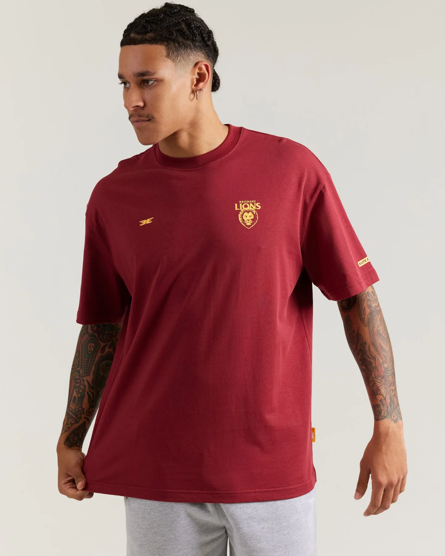 AFL x EE Oversized Tee - Brisbane sold by Elite Eleven product image thumbnail 2