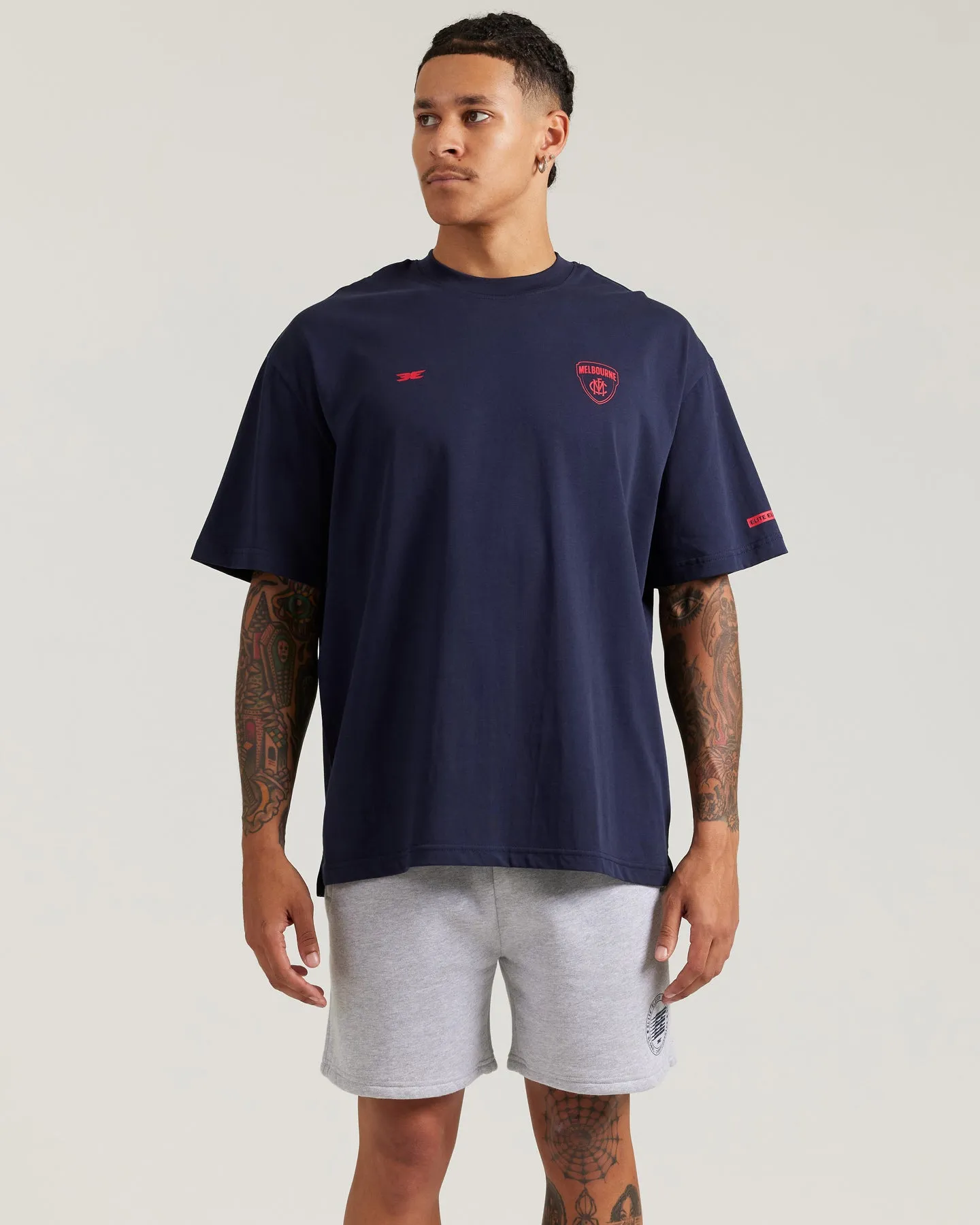 AFL x EE Oversized Tee - Melbourne sold by Elite Eleven product image thumbnail 2