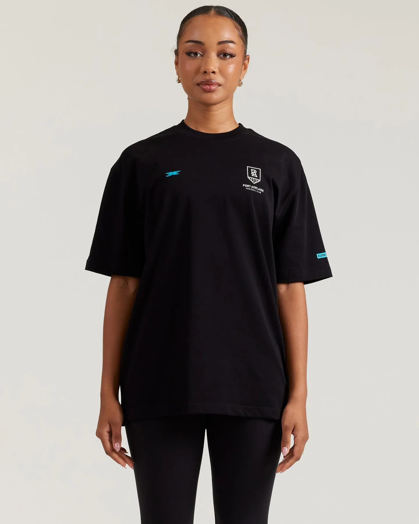 AFL x EE Oversized Tee - Port Adelaide sold by Elite Eleven product image thumbnail 4