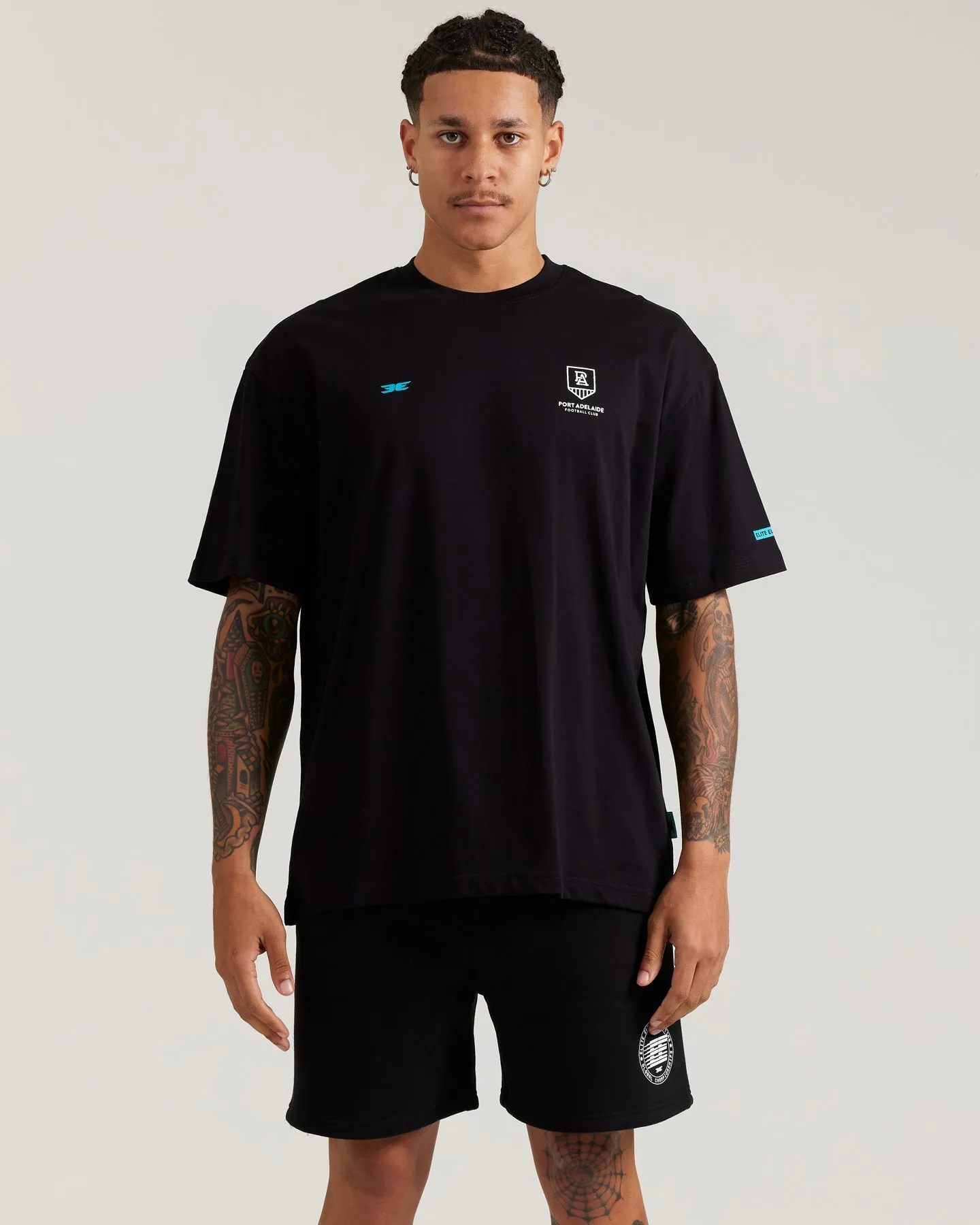 AFL x EE Oversized Tee - Port Adelaide sold by Elite Eleven product image thumbnail 2
