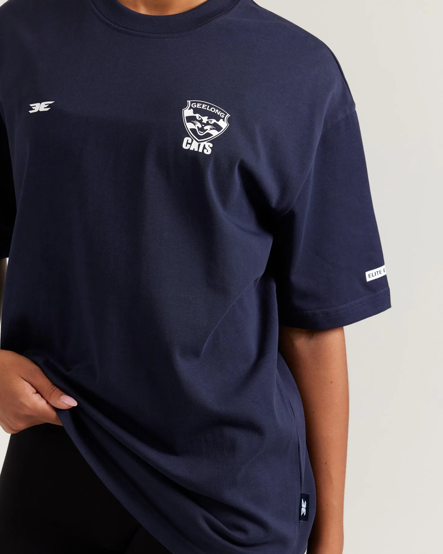 AFL x EE Oversized Tee - Geelong sold by Elite Eleven product image thumbnail 5