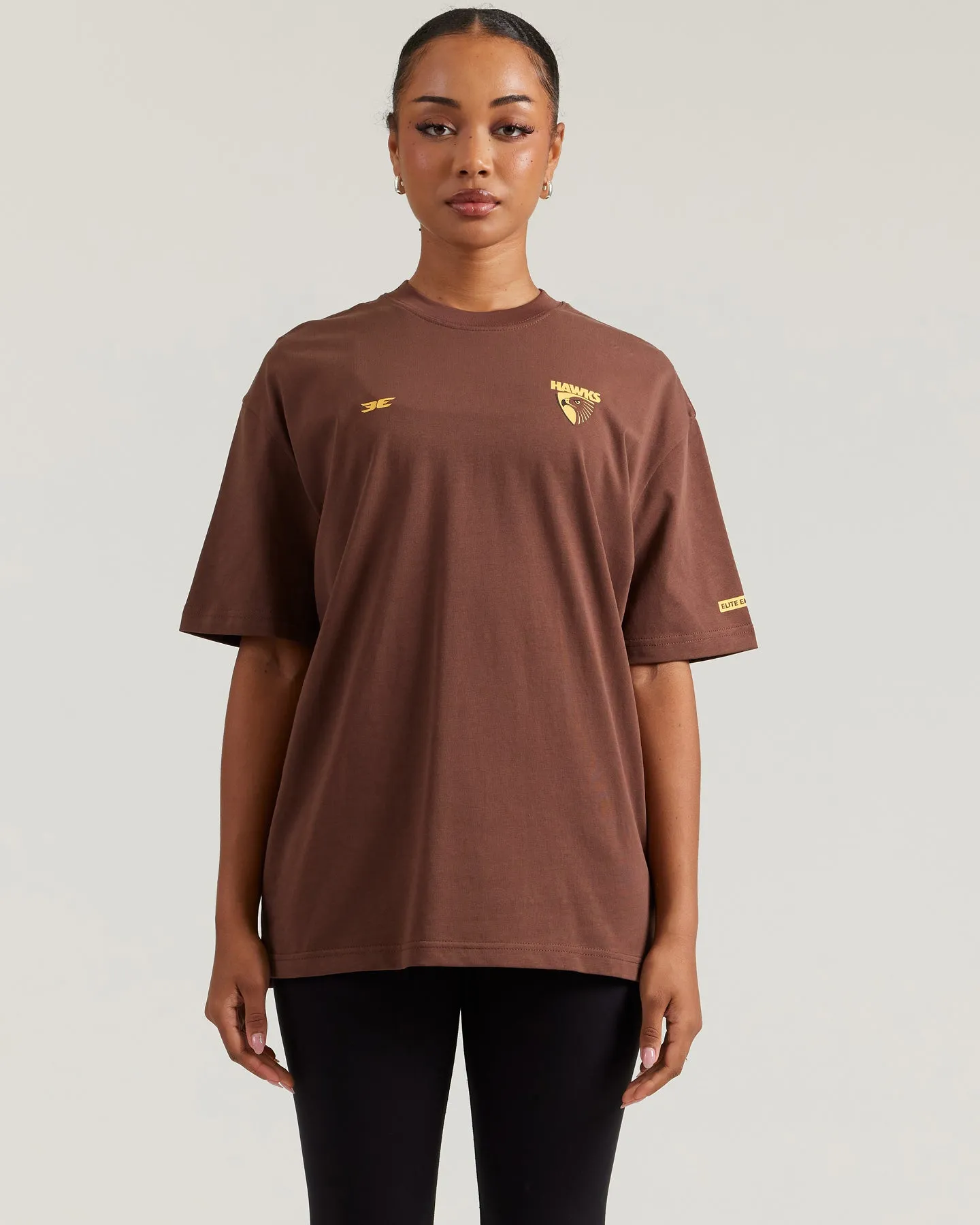 AFL x EE Oversized Tee - Hawthorn sold by Elite Eleven product image thumbnail 4