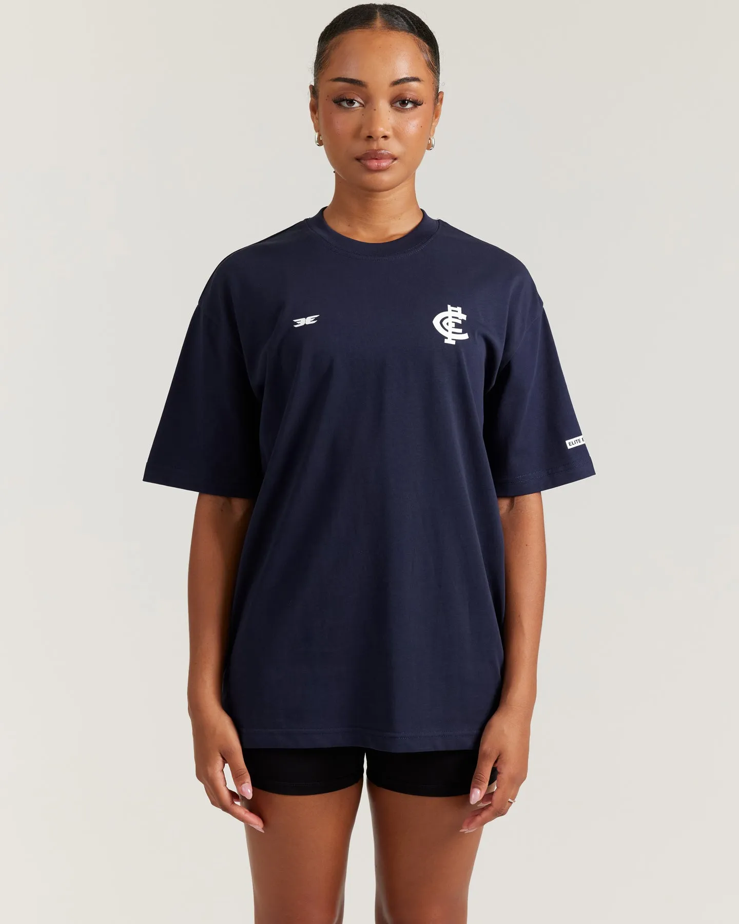 AFL x EE Oversized Tee - Carlton sold by Elite Eleven product image thumbnail 4