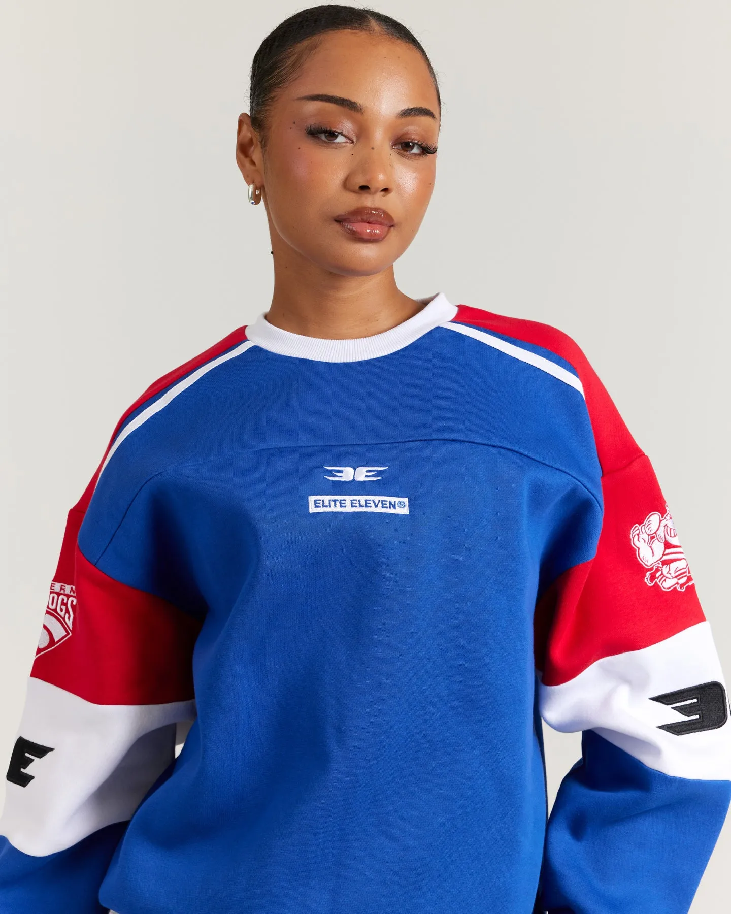 AFL x EE Retro Crewneck - Western Bulldogs sold by Elite Eleven product image thumbnail 4