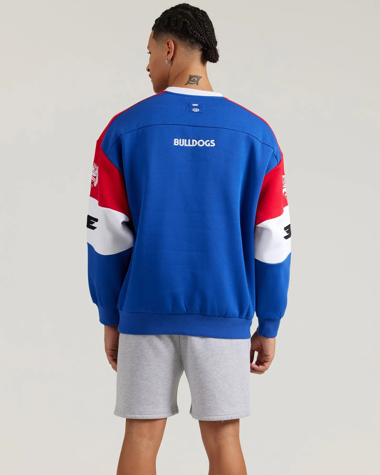 AFL x EE Retro Crewneck - Western Bulldogs sold by Elite Eleven product image thumbnail 3
