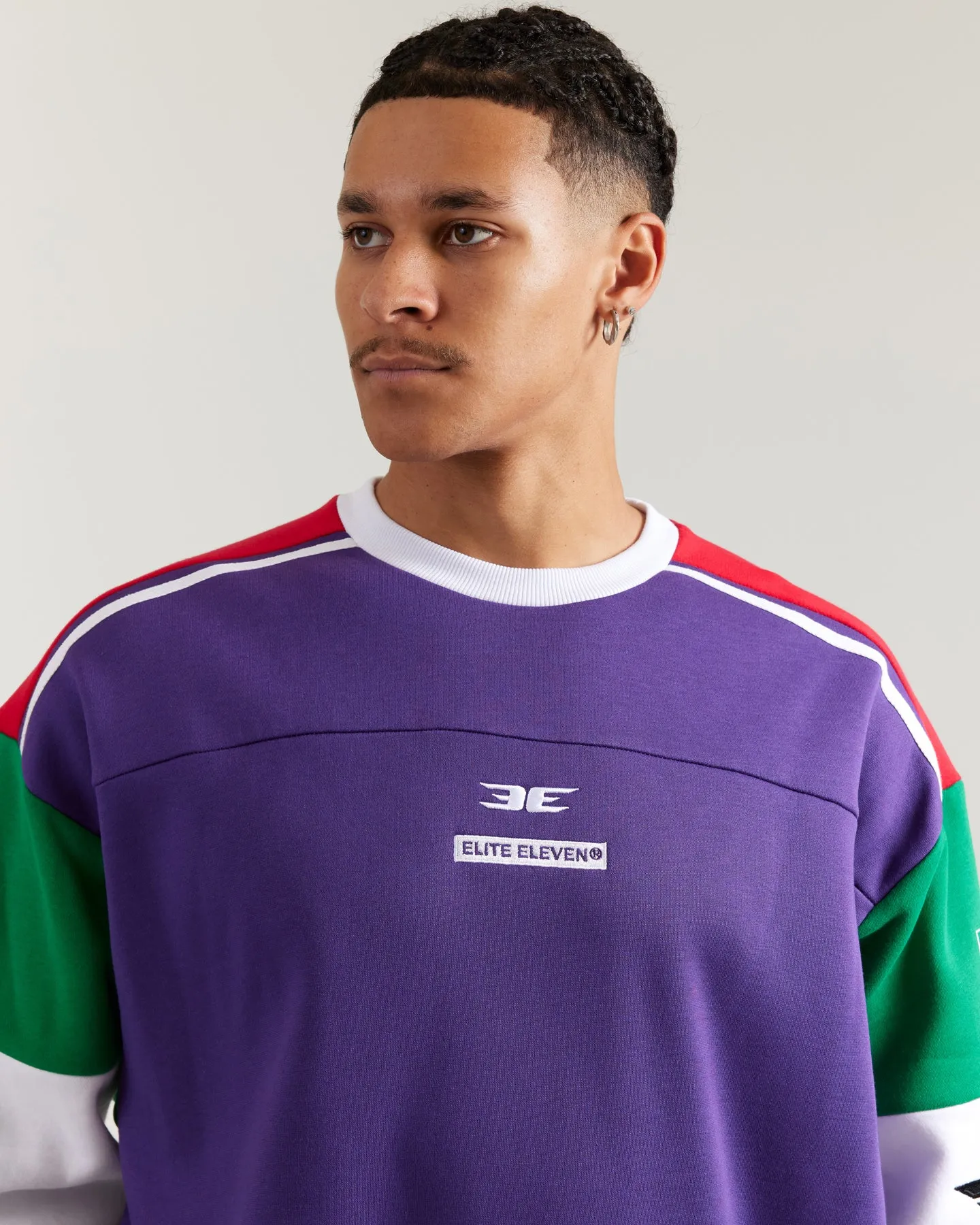 AFL x EE Retro Crewneck - Fremantle sold by Elite Eleven product image thumbnail 3