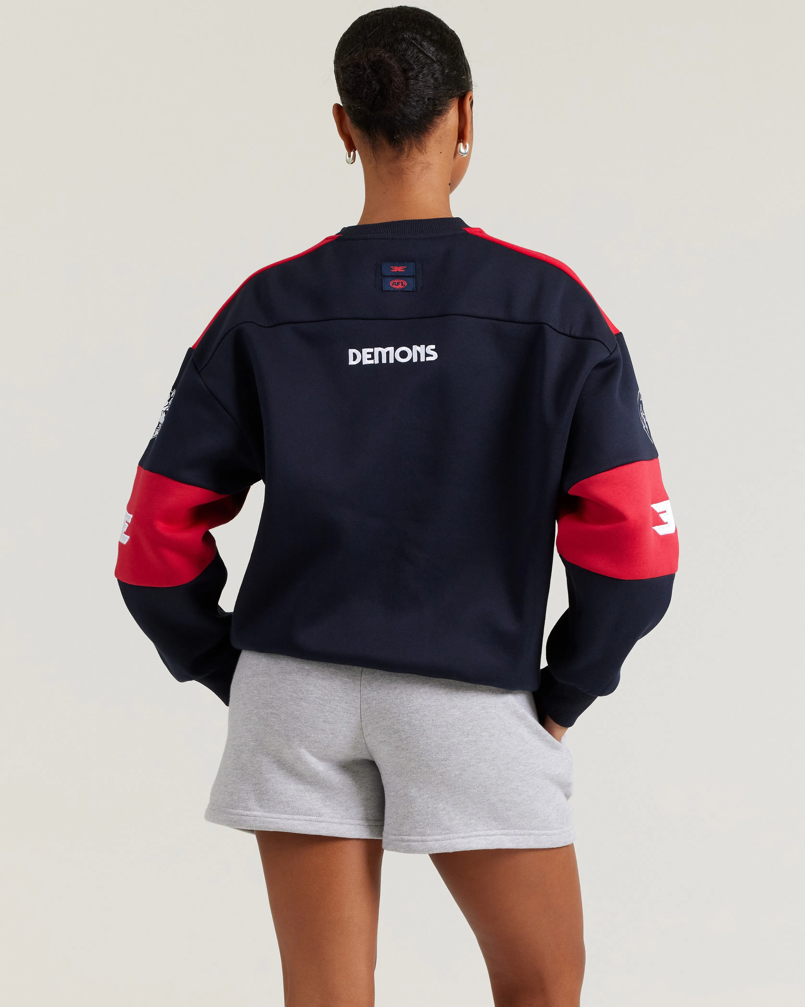 AFL x EE Retro Crewneck - Melbourne sold by Elite Eleven product image thumbnail 3