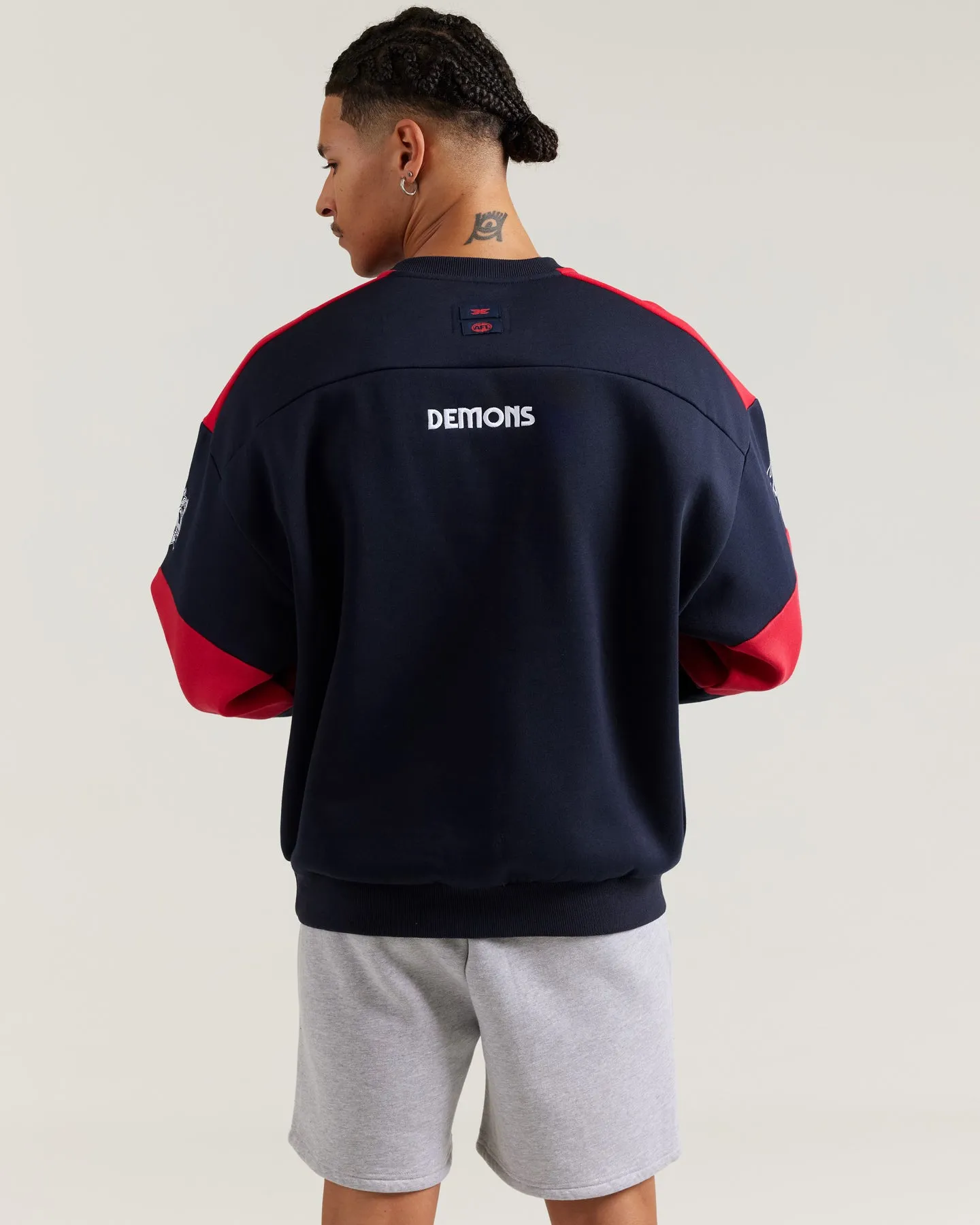 AFL x EE Retro Crewneck - Melbourne sold by Elite Eleven product image thumbnail 5