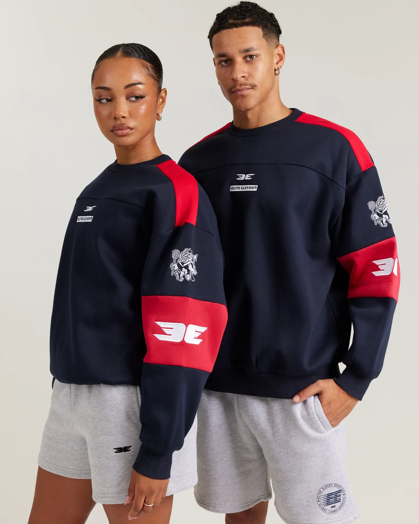 AFL x EE Retro Crewneck - Melbourne sold by Elite Eleven