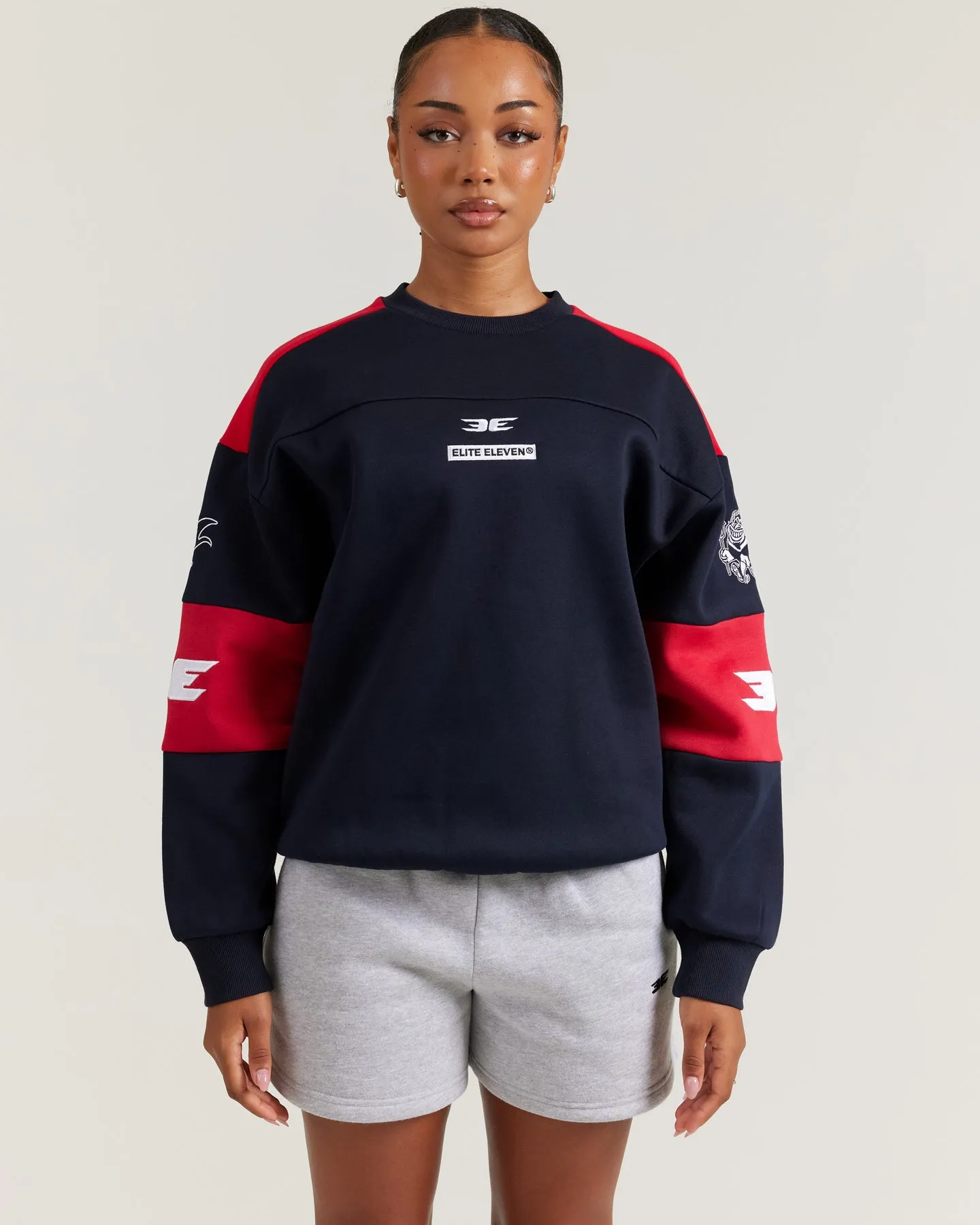 AFL x EE Retro Crewneck - Melbourne sold by Elite Eleven product image thumbnail 2