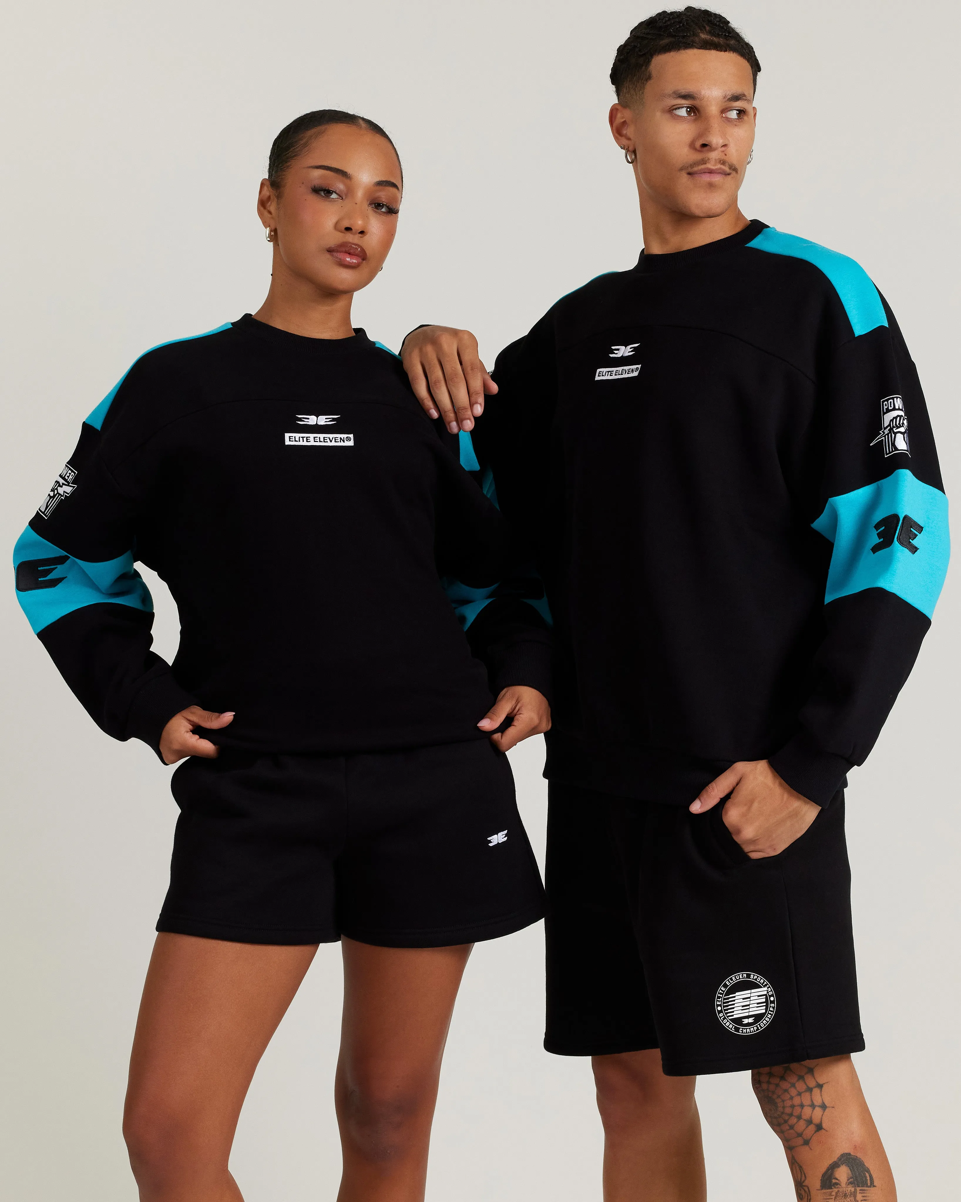 AFL x EE Retro Crewneck - Port Adelaide sold by Elite Eleven