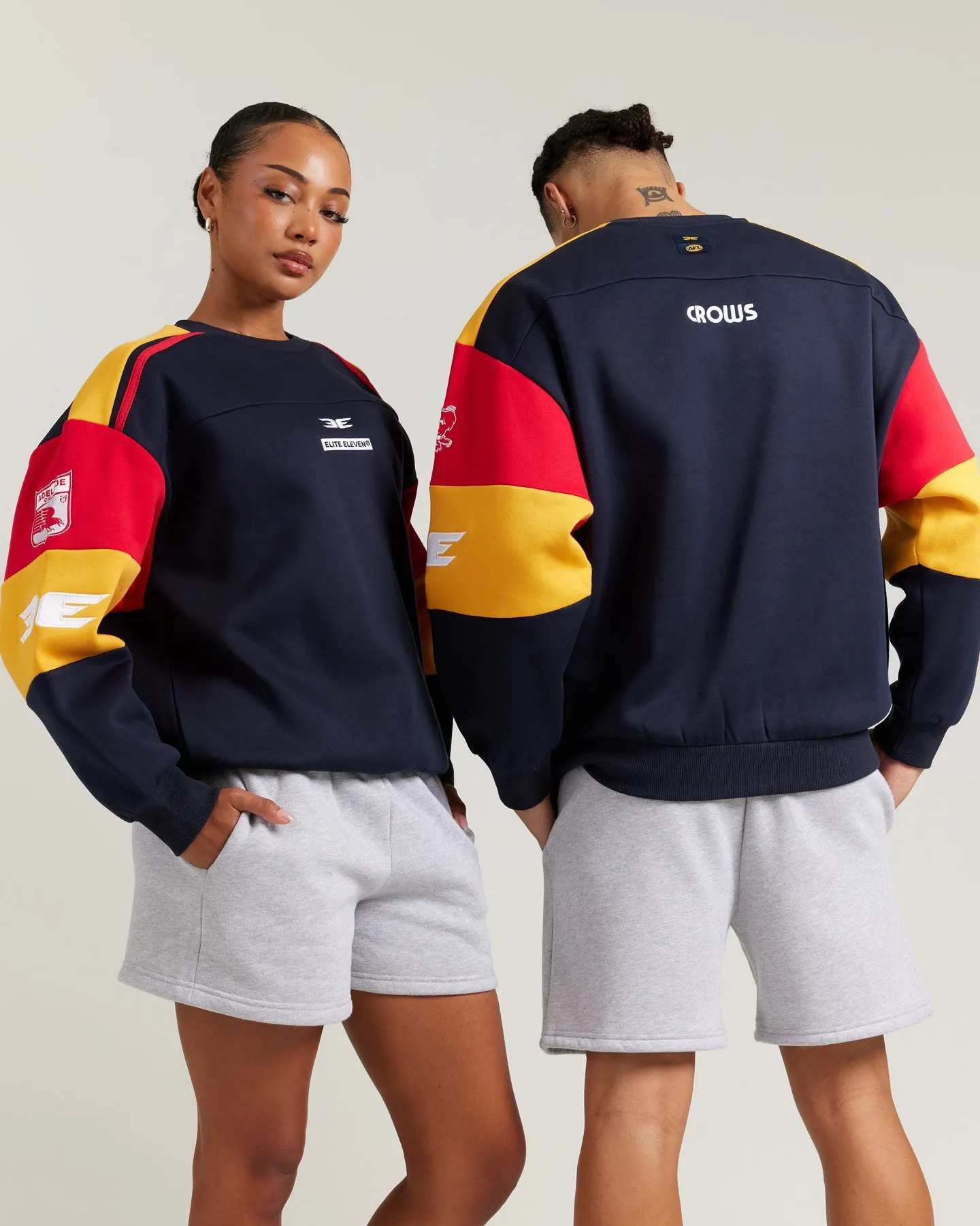 AFL x EE Retro Crewneck - Adelaide sold by Elite Eleven