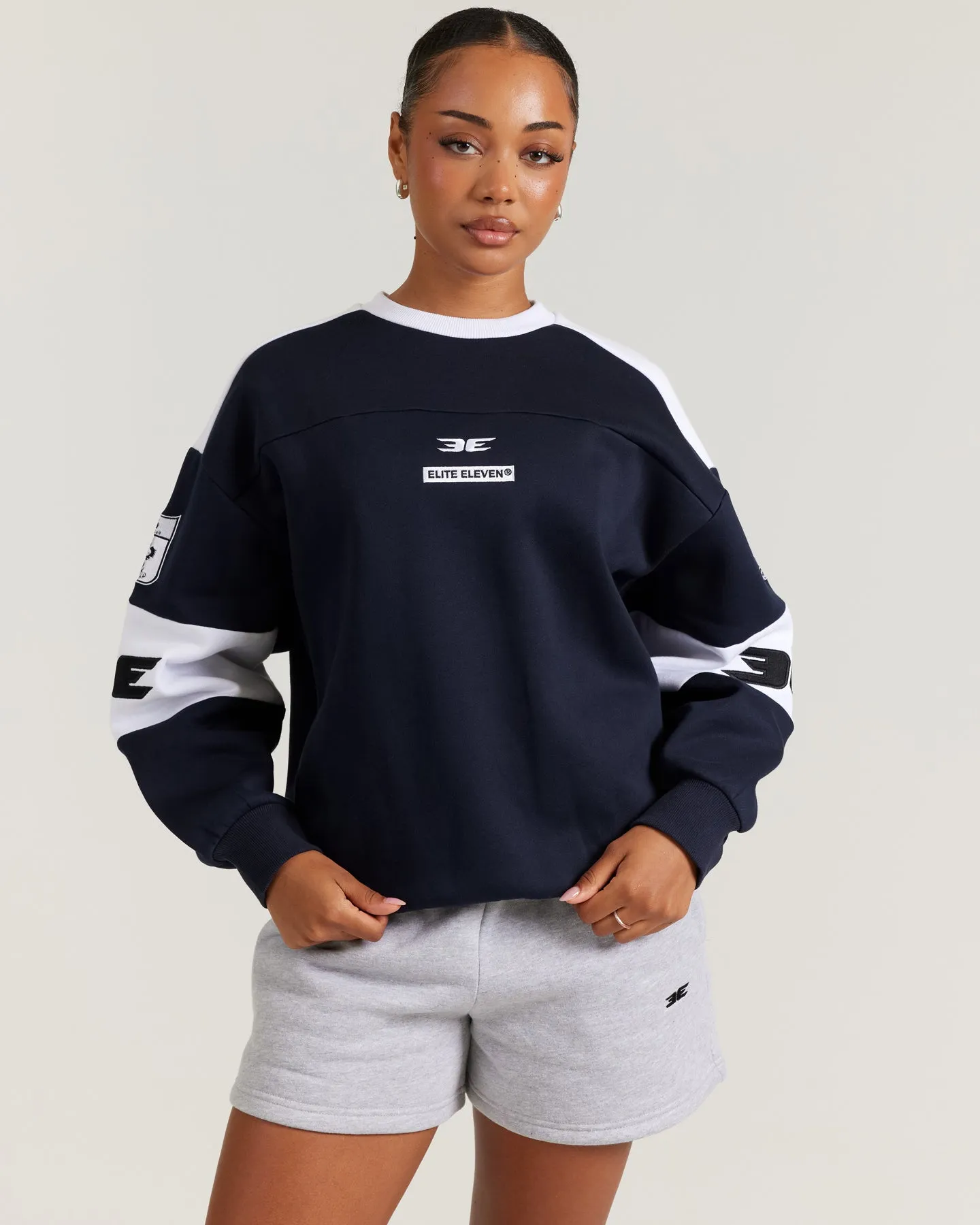 AFL x EE Retro Crewneck - Geelong sold by Elite Eleven product image thumbnail 2