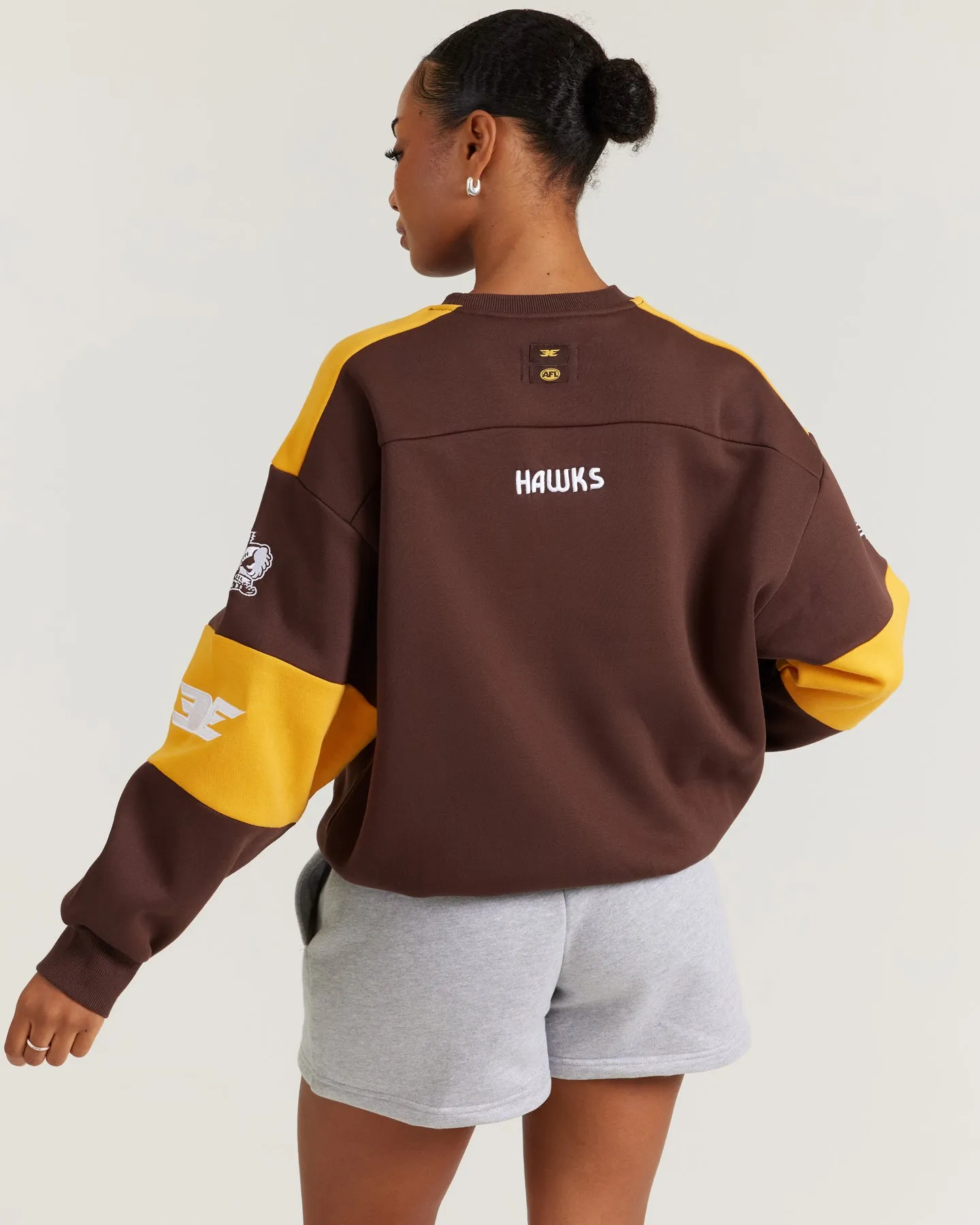 AFL x EE Retro Crewneck - Hawthorn sold by Elite Eleven product image thumbnail 5