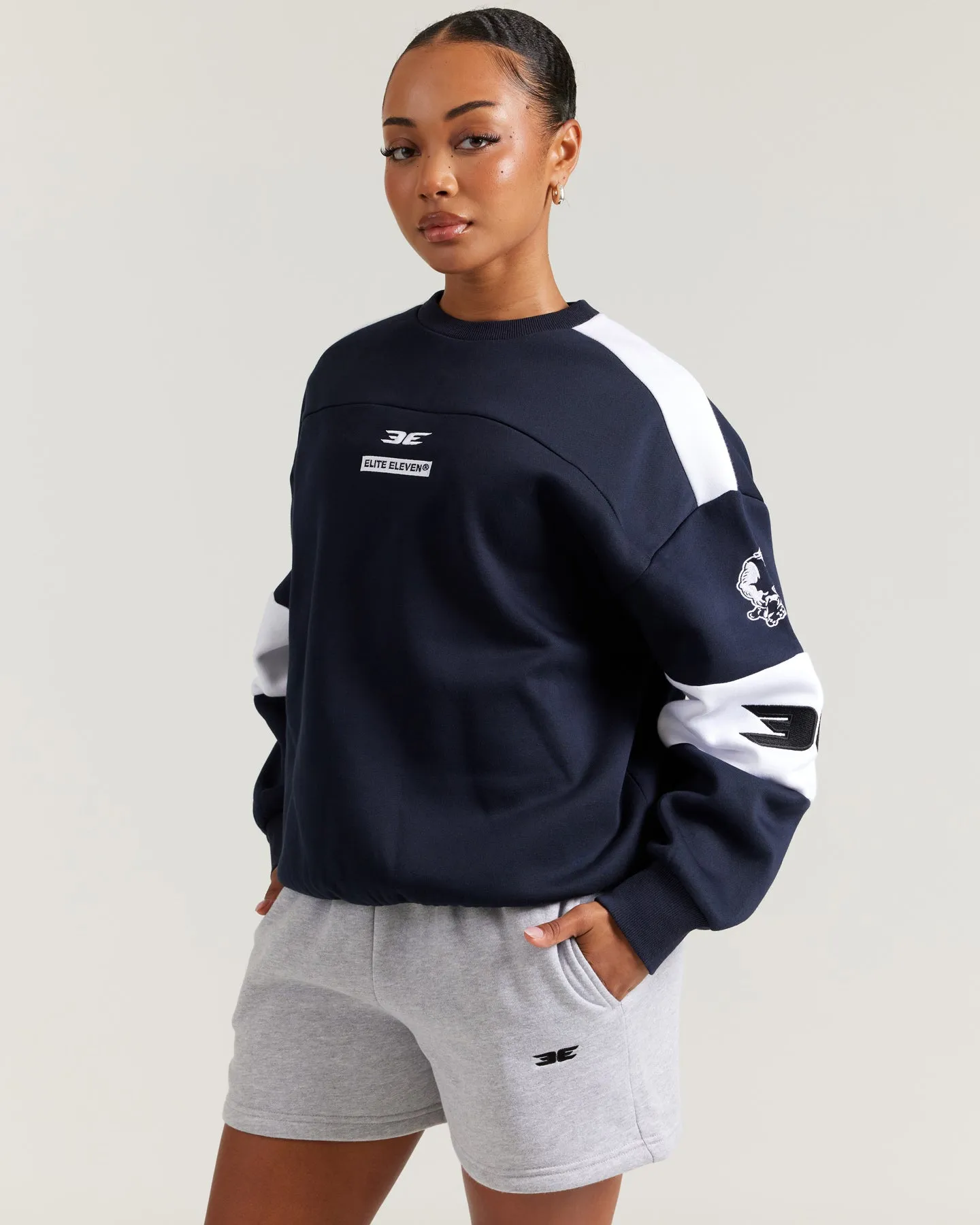 AFL x EE Retro Crewneck - Carlton sold by Elite Eleven product image thumbnail 2