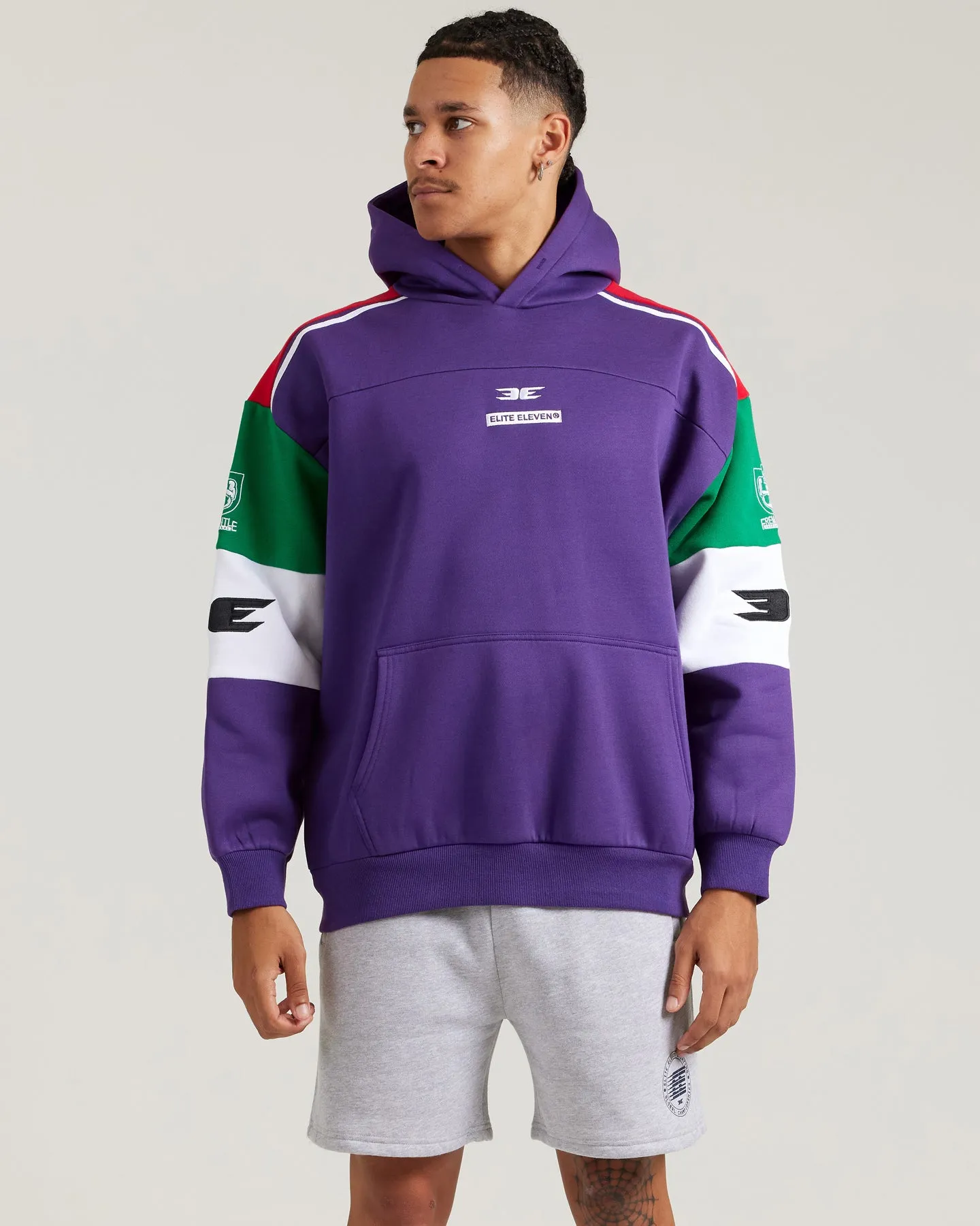 AFL x EE Retro Hoodie - Fremantle sold by Elite Eleven product image thumbnail 4