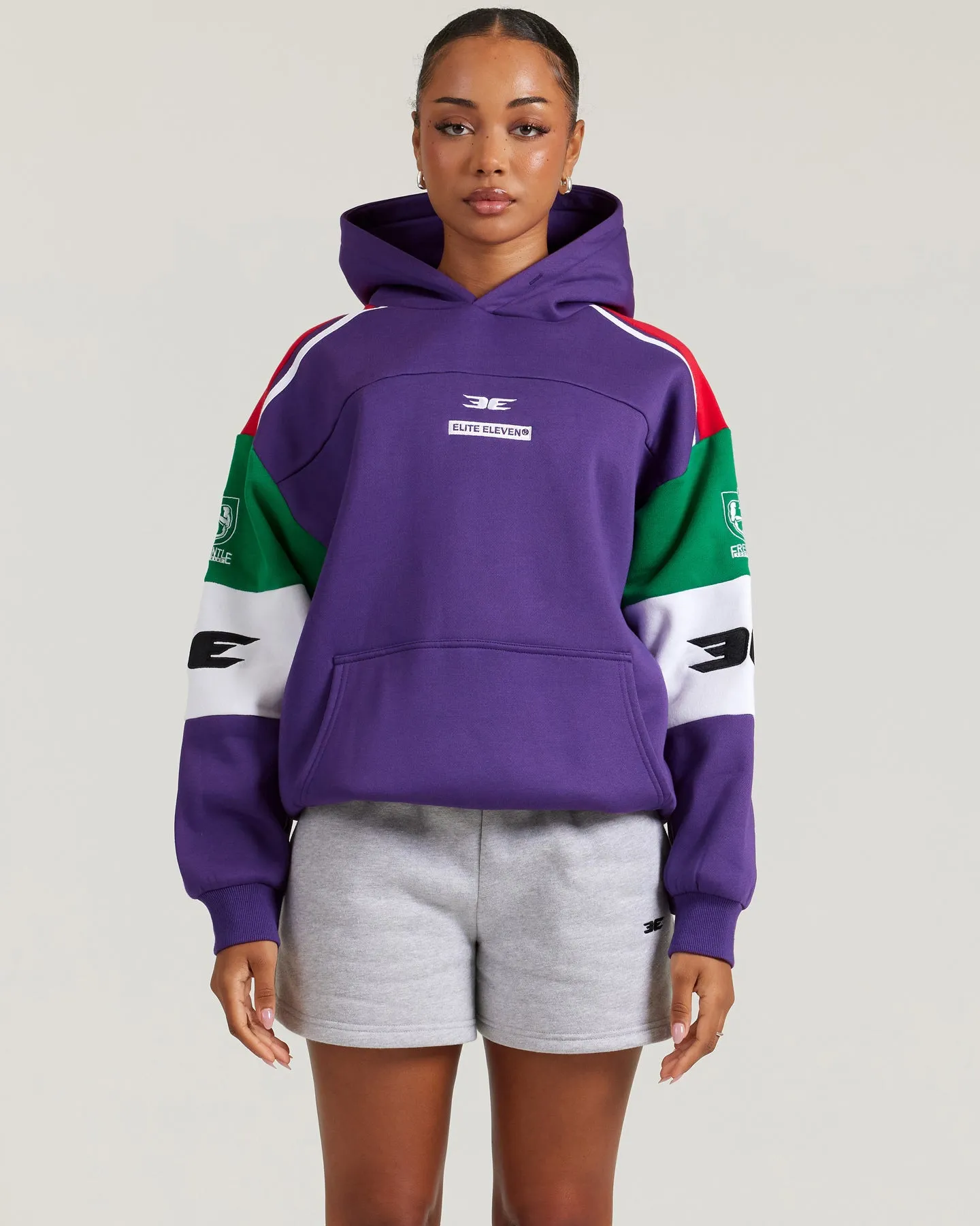 AFL x EE Retro Hoodie - Fremantle sold by Elite Eleven product image thumbnail 2