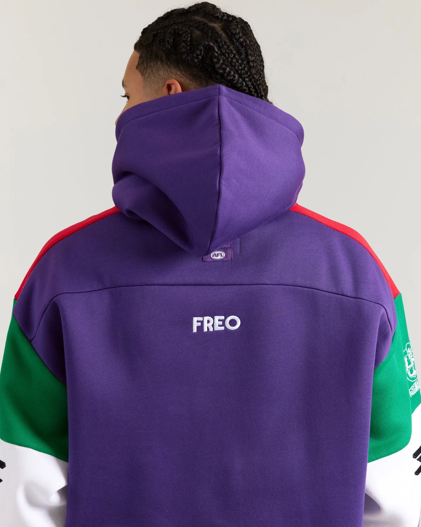 AFL x EE Retro Hoodie - Fremantle sold by Elite Eleven product image thumbnail 5