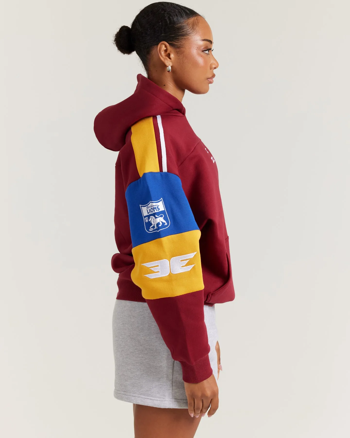 AFL x EE Retro Hoodie - Brisbane sold by Elite Eleven product image thumbnail 5