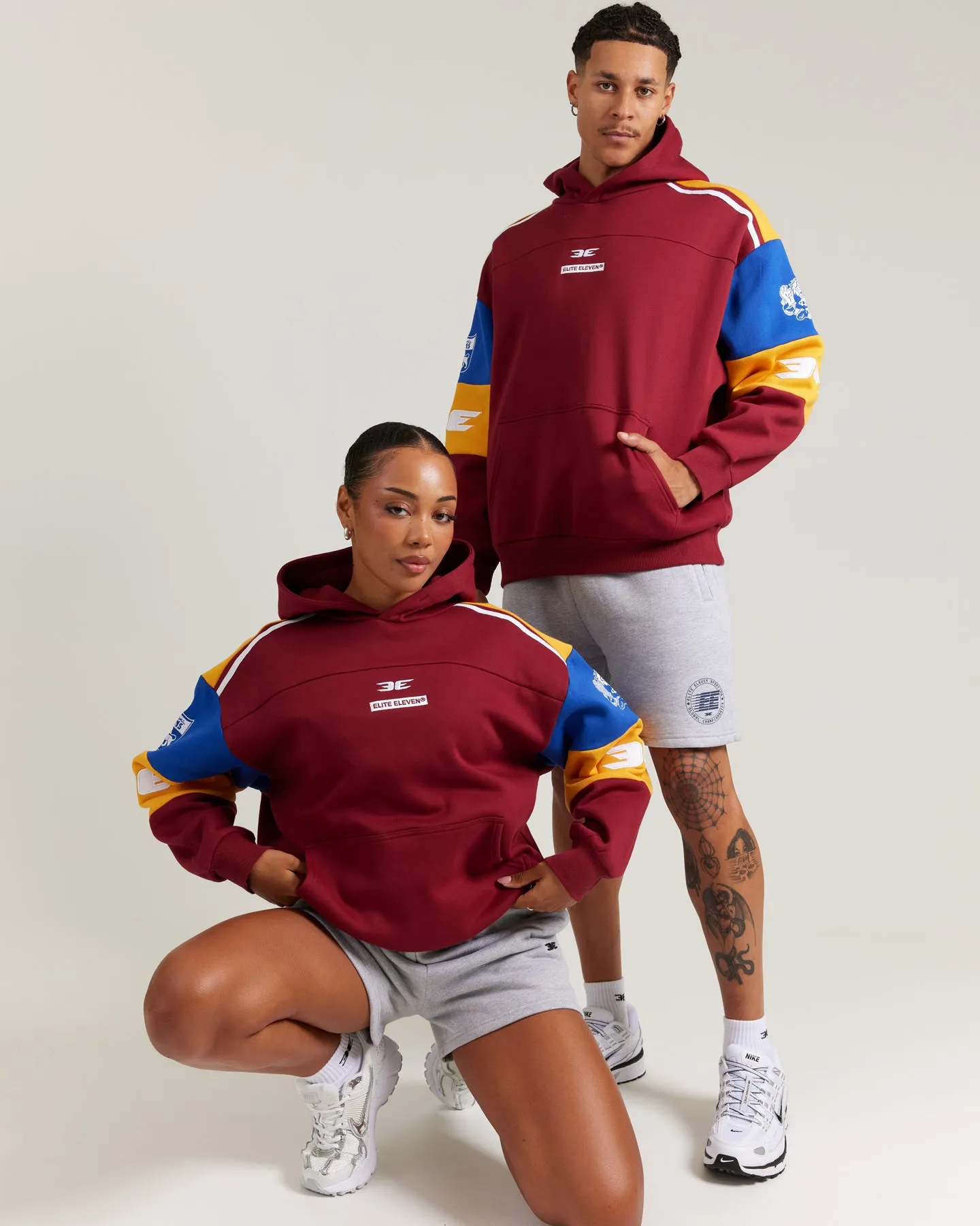 AFL x EE Retro Hoodie - Brisbane sold by Elite Eleven