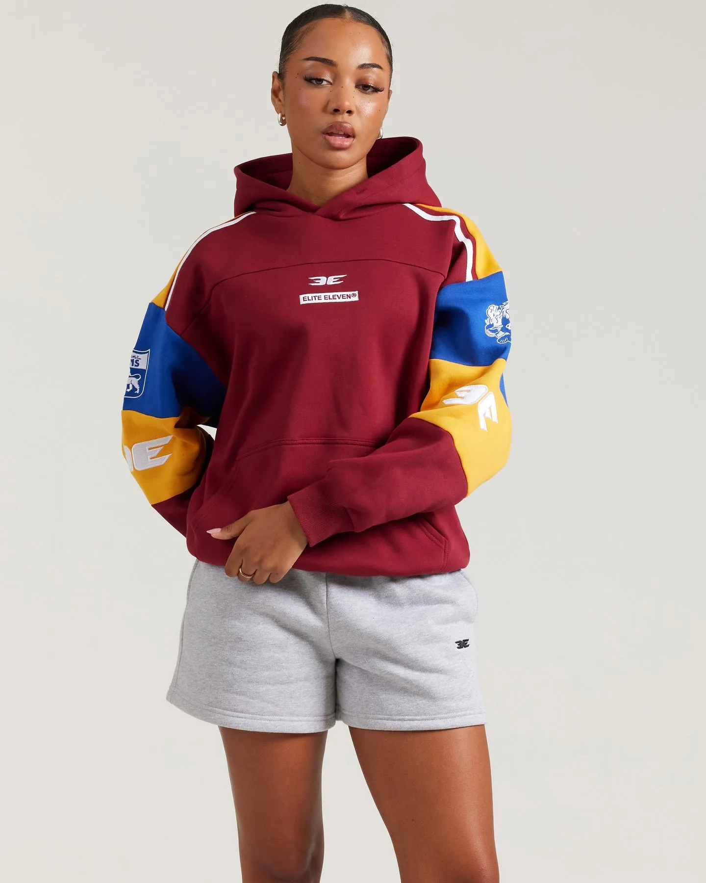 AFL x EE Retro Hoodie - Brisbane sold by Elite Eleven product image thumbnail 4