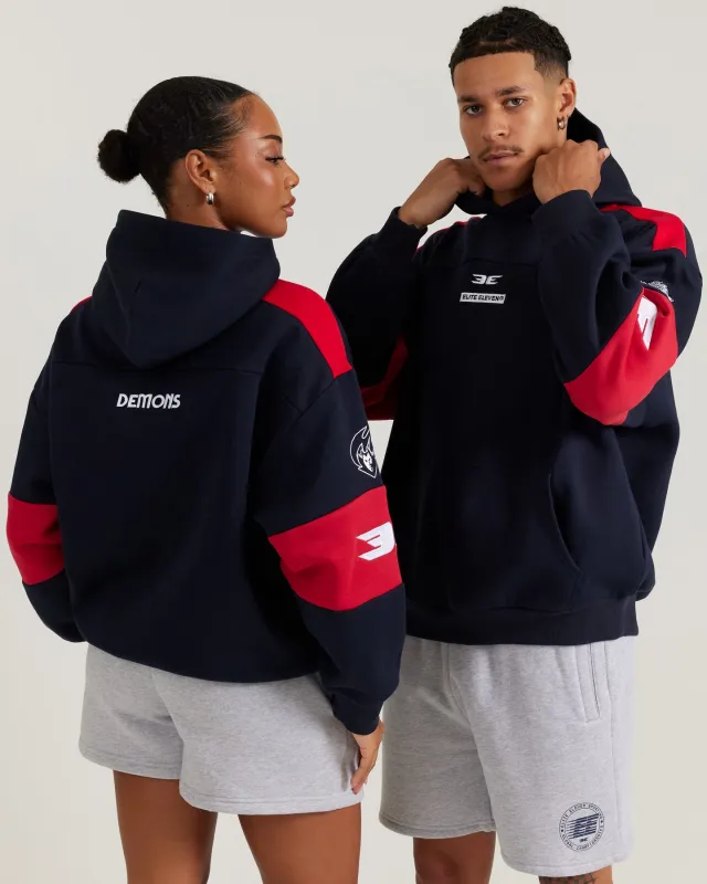 AFL x EE Retro Hoodie - Melbourne sold by Elite Eleven