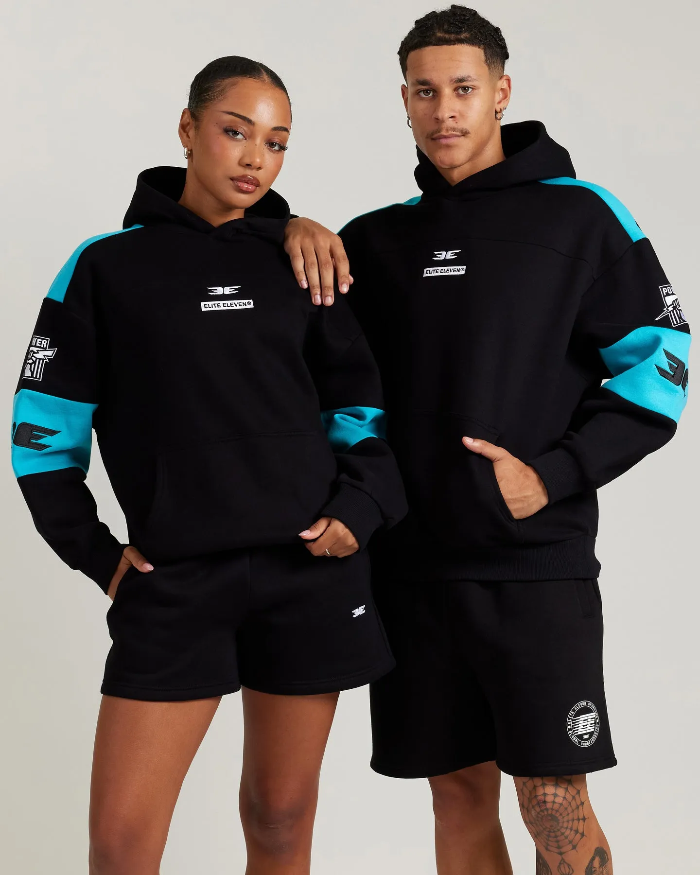 AFL x EE Retro Hoodie - Port Adelaide sold by Elite Eleven