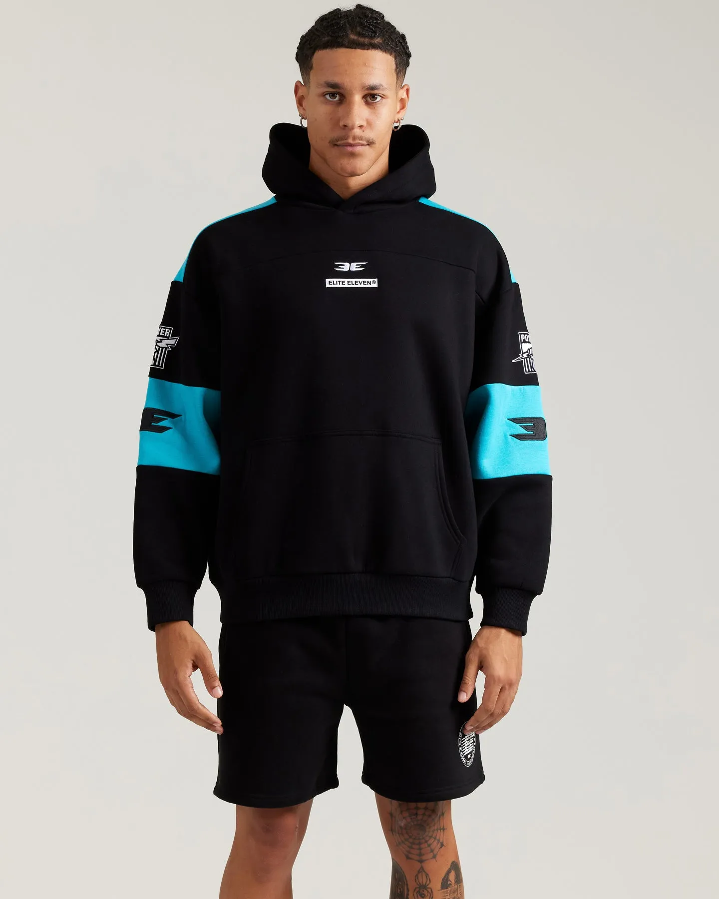 AFL x EE Retro Hoodie - Port Adelaide sold by Elite Eleven product image thumbnail 4