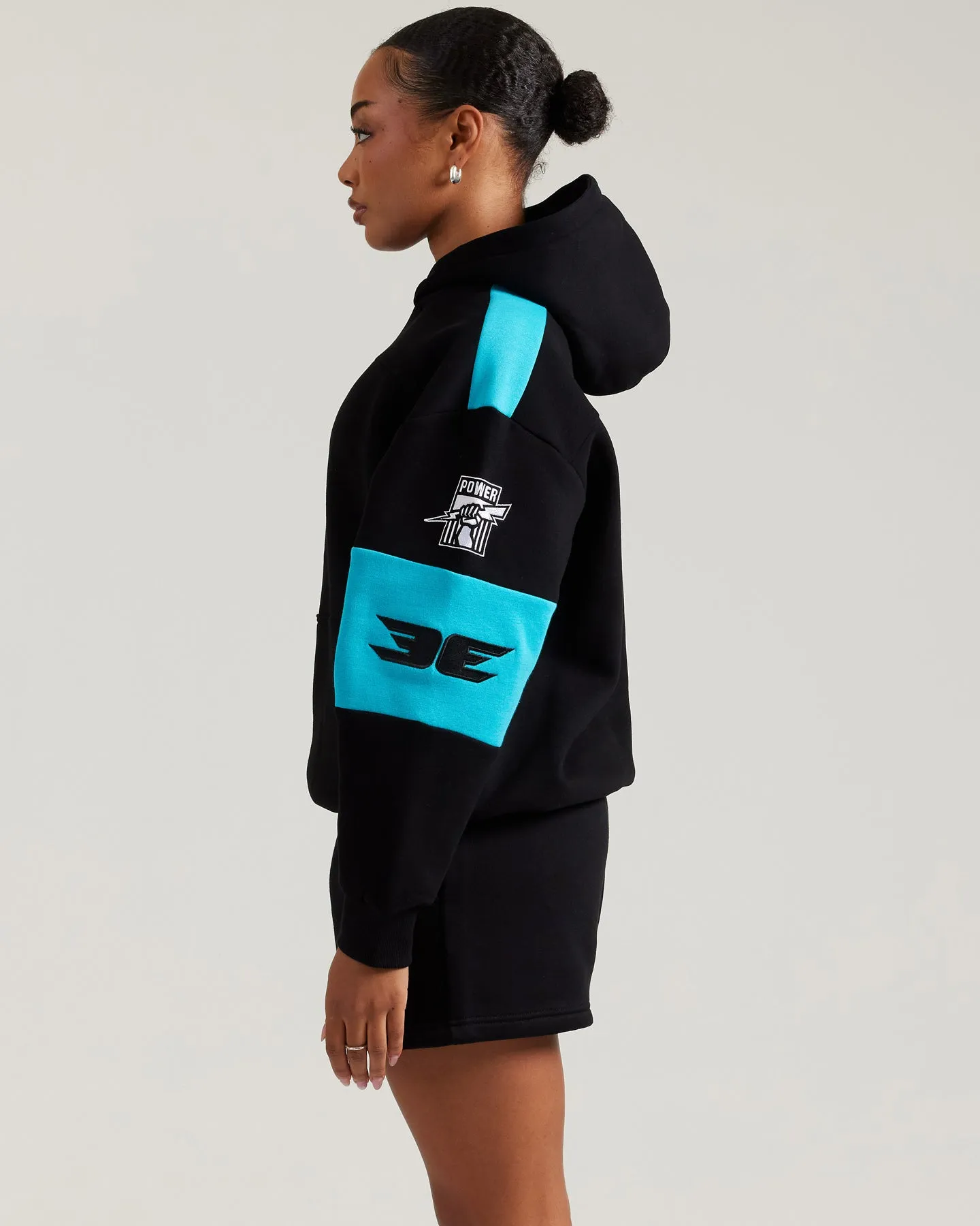 AFL x EE Retro Hoodie - Port Adelaide sold by Elite Eleven product image thumbnail 3