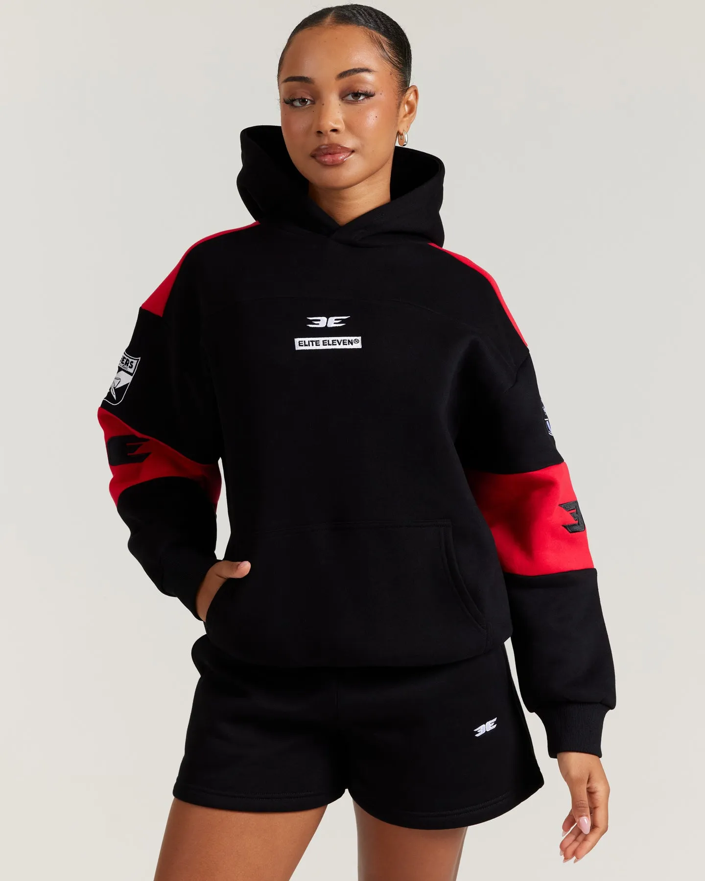 AFL x EE Retro Hoodie - Essendon sold by Elite Eleven product image thumbnail 4