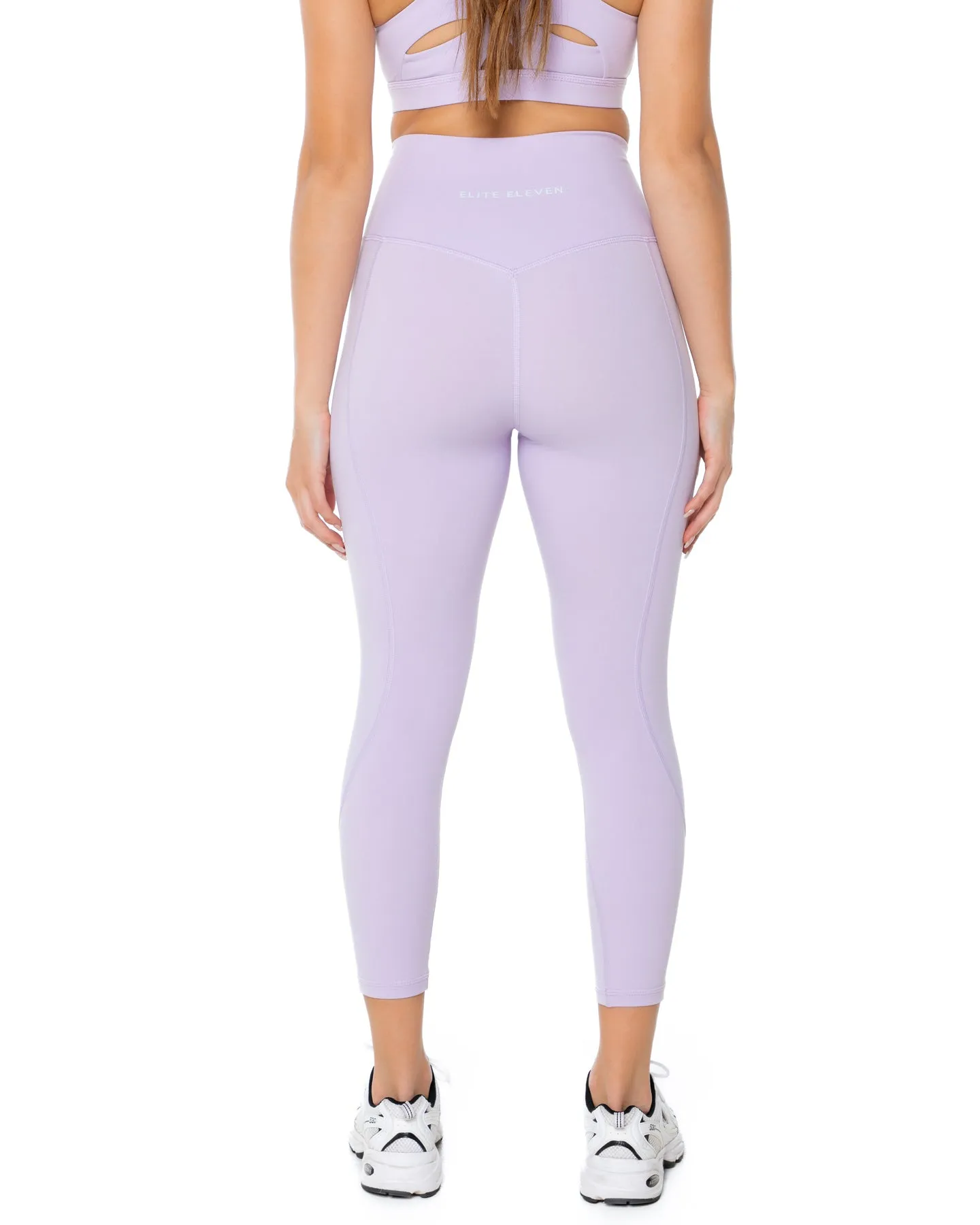 7/8 Curve Leggings - Lilac sold by Elite Eleven product image thumbnail 5