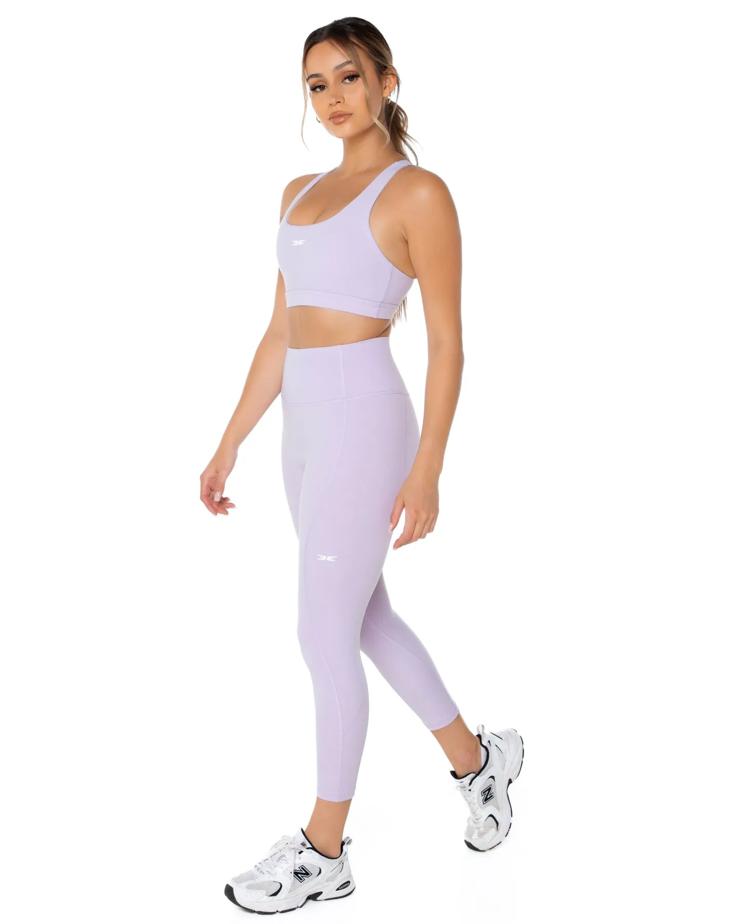 7/8 Curve Leggings - Lilac sold by Elite Eleven product image thumbnail 2