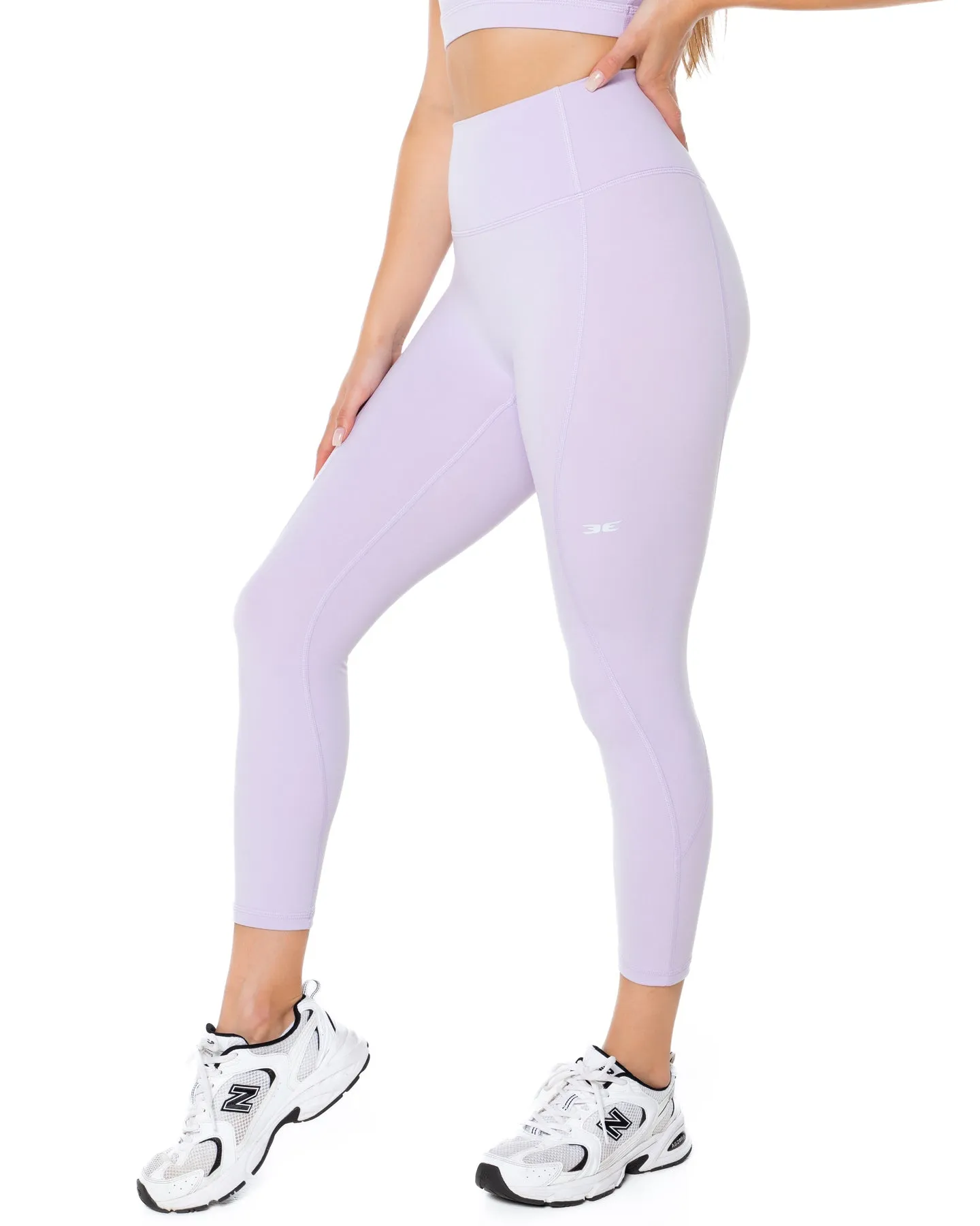 7/8 Curve Leggings - Lilac sold by Elite Eleven product image thumbnail 3