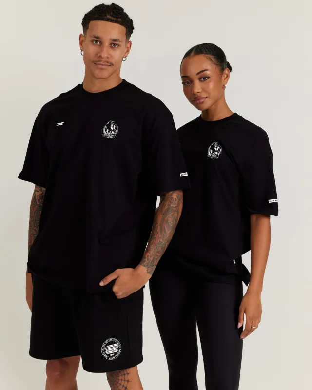 AFL x EE Oversized Tee - Collingwood sold by Elite Eleven