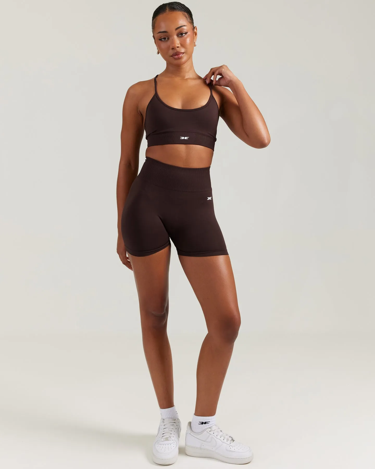 Elite Seamless Shorts - Espresso sold by Elite Eleven product image thumbnail 4